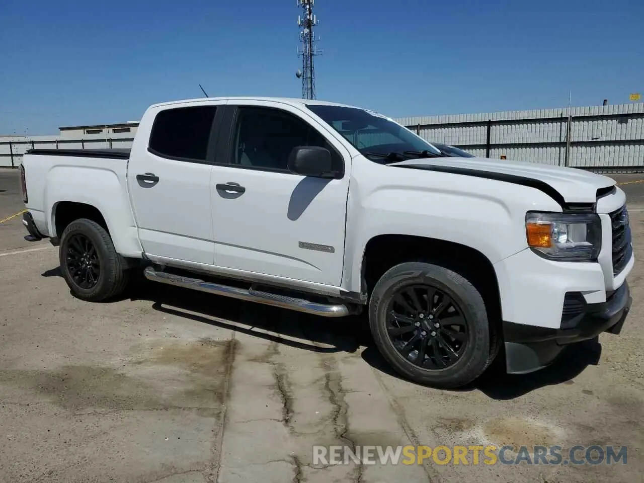 4 fotografías del automóvil dañado 1GTG5BEN1M1199057 GMC CANYON 2021
