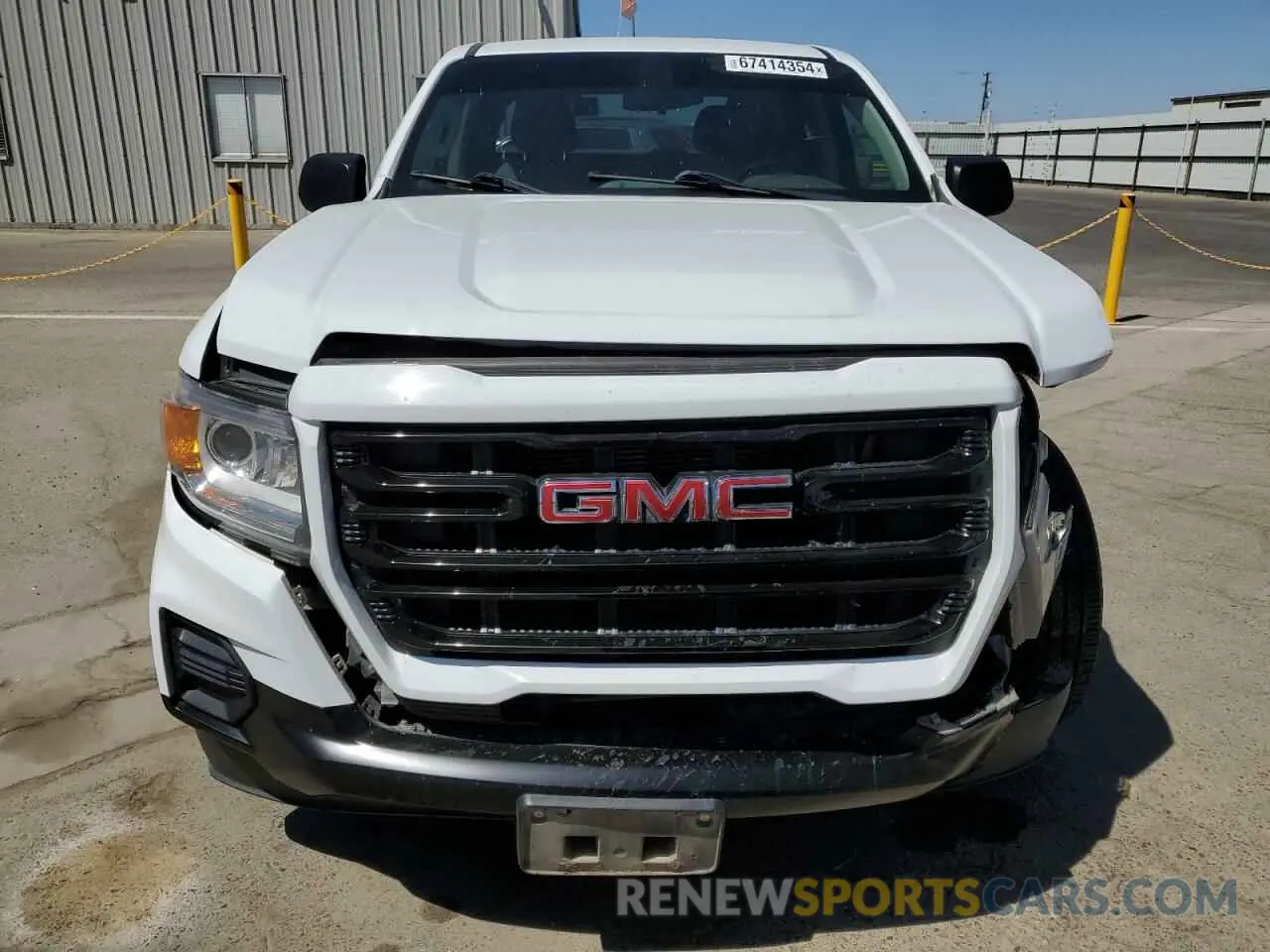 5 fotografías del automóvil dañado 1GTG5BEN1M1199057 GMC CANYON 2021