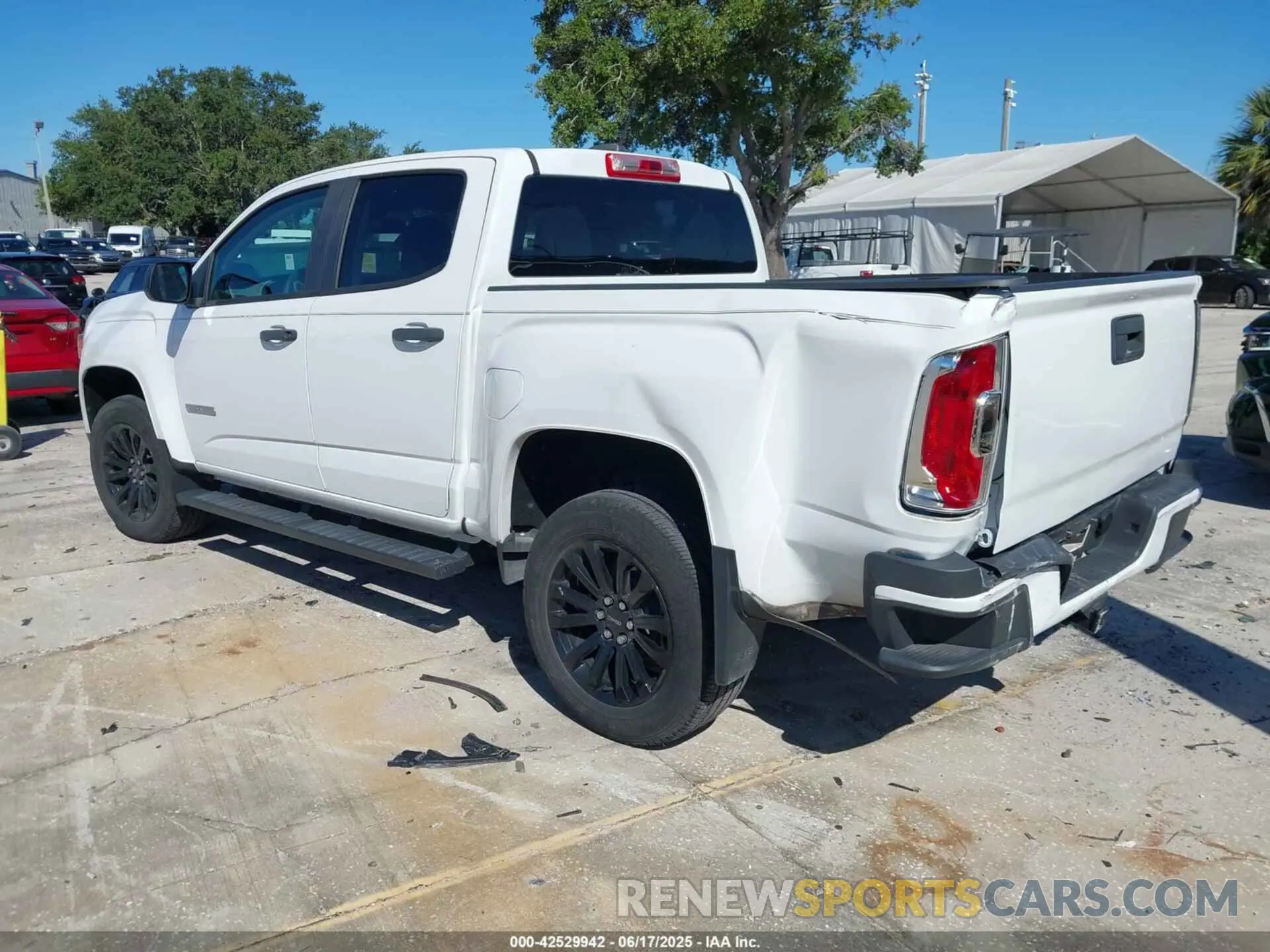 3 fotografías del automóvil dañado 1GTG5BENXM1280252 GMC CANYON 2021
