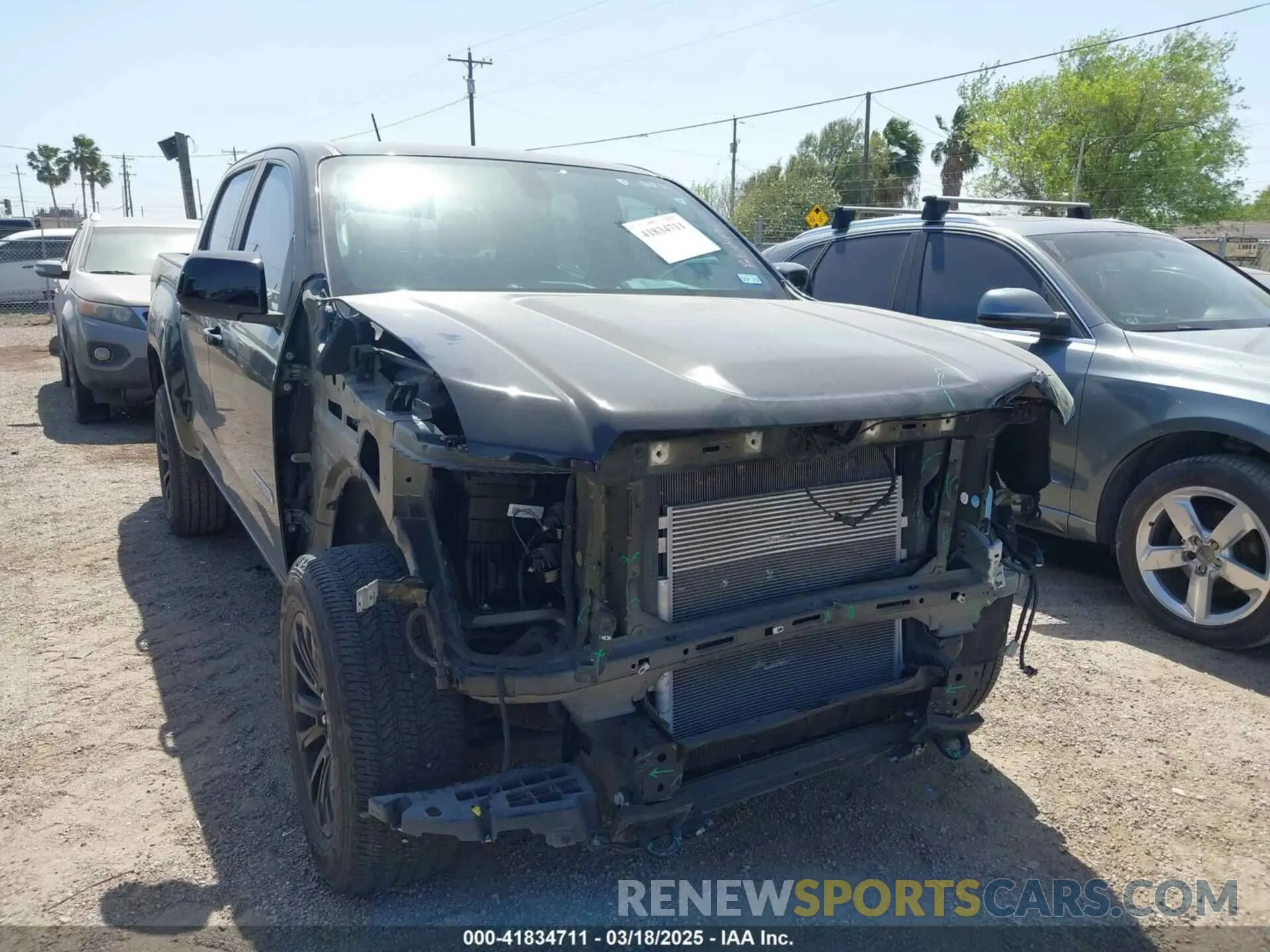 1 fotografías del automóvil dañado 1GTG5CEN0M1283456 GMC CANYON 2021
