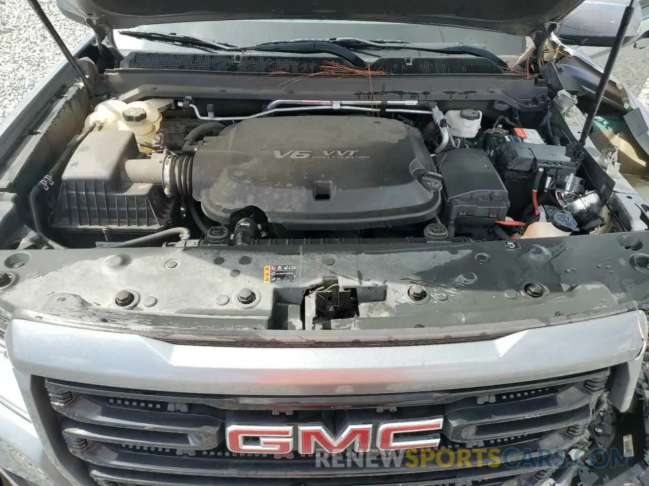 11 fotografías del automóvil dañado 1GTG5CEN5M1197513 GMC CANYON 2021