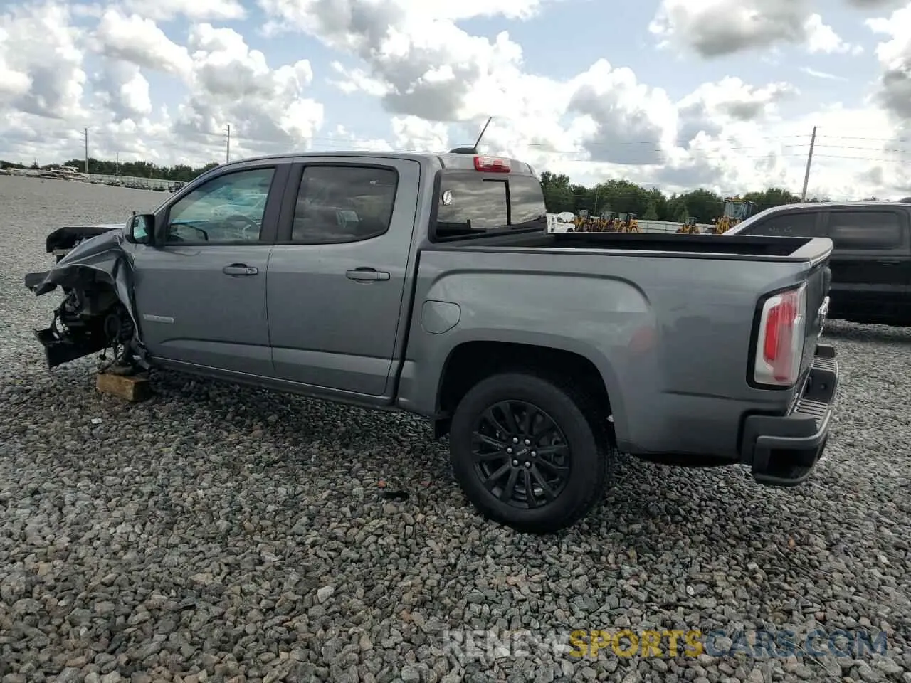2 fotografías del automóvil dañado 1GTG5CEN5M1197513 GMC CANYON 2021