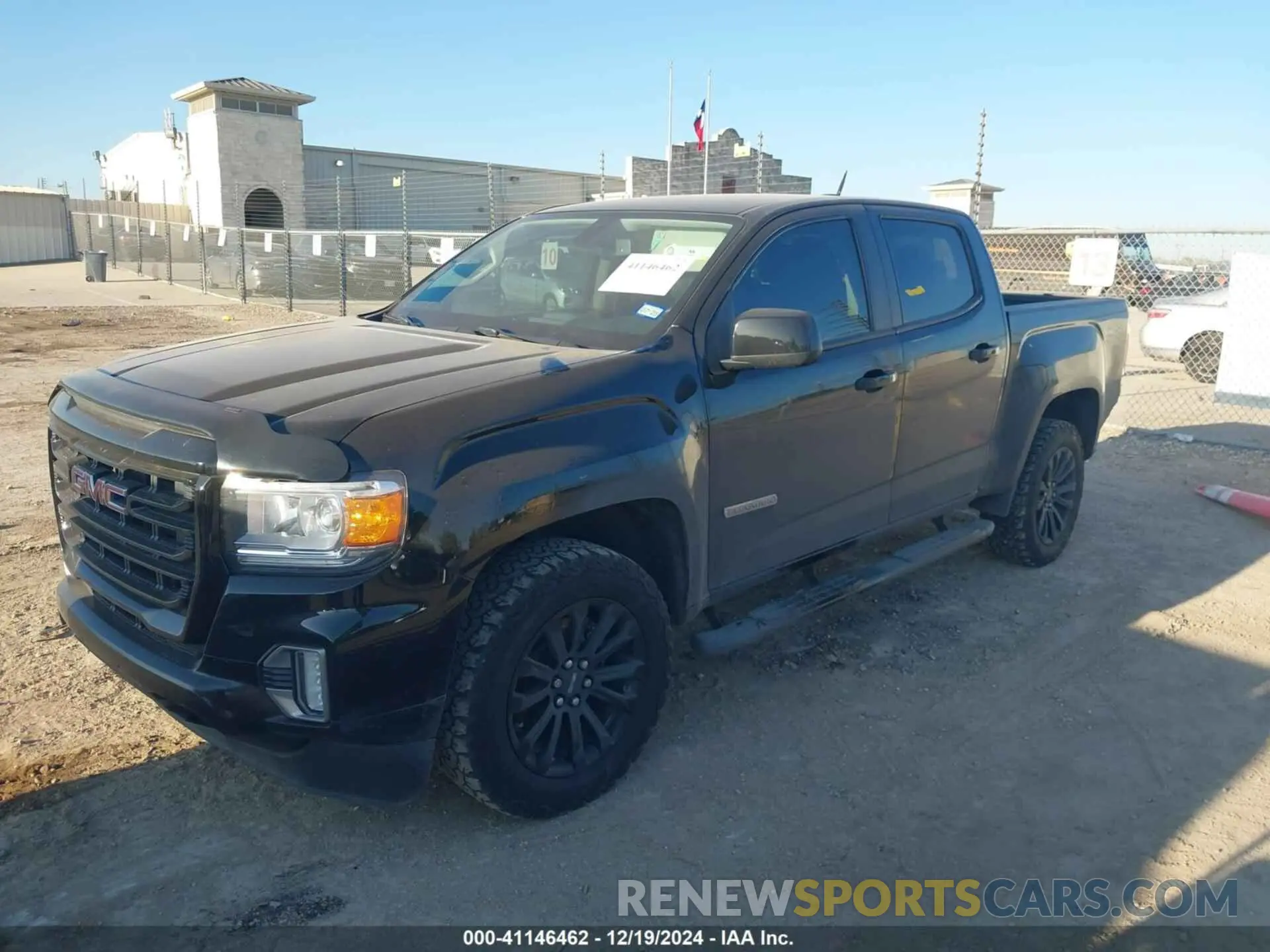 2 fotografías del automóvil dañado 1GTG5CEN6M1258058 GMC CANYON 2021