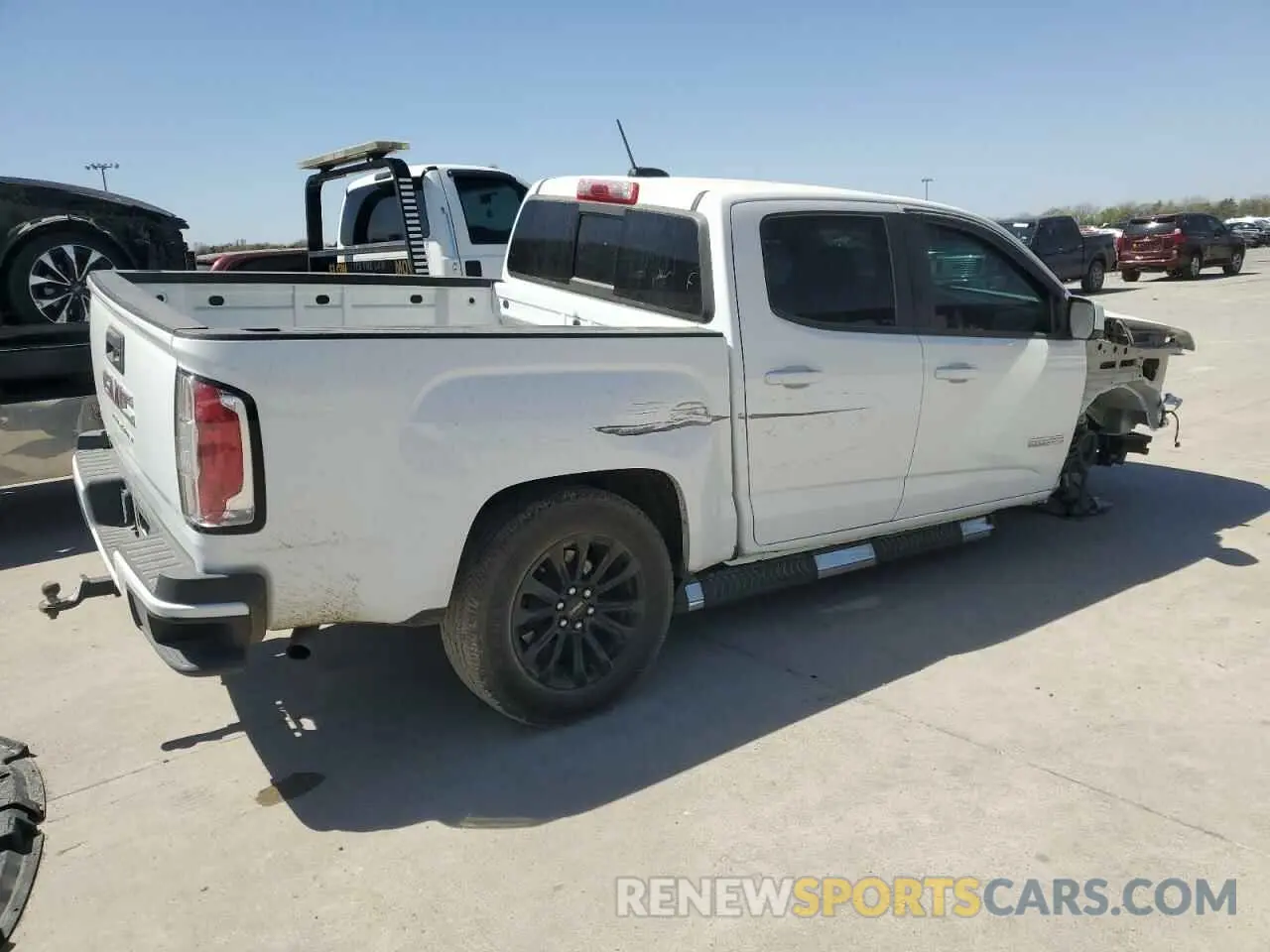3 fotografías del automóvil dañado 1GTG5CENXM1293587 GMC CANYON 2021