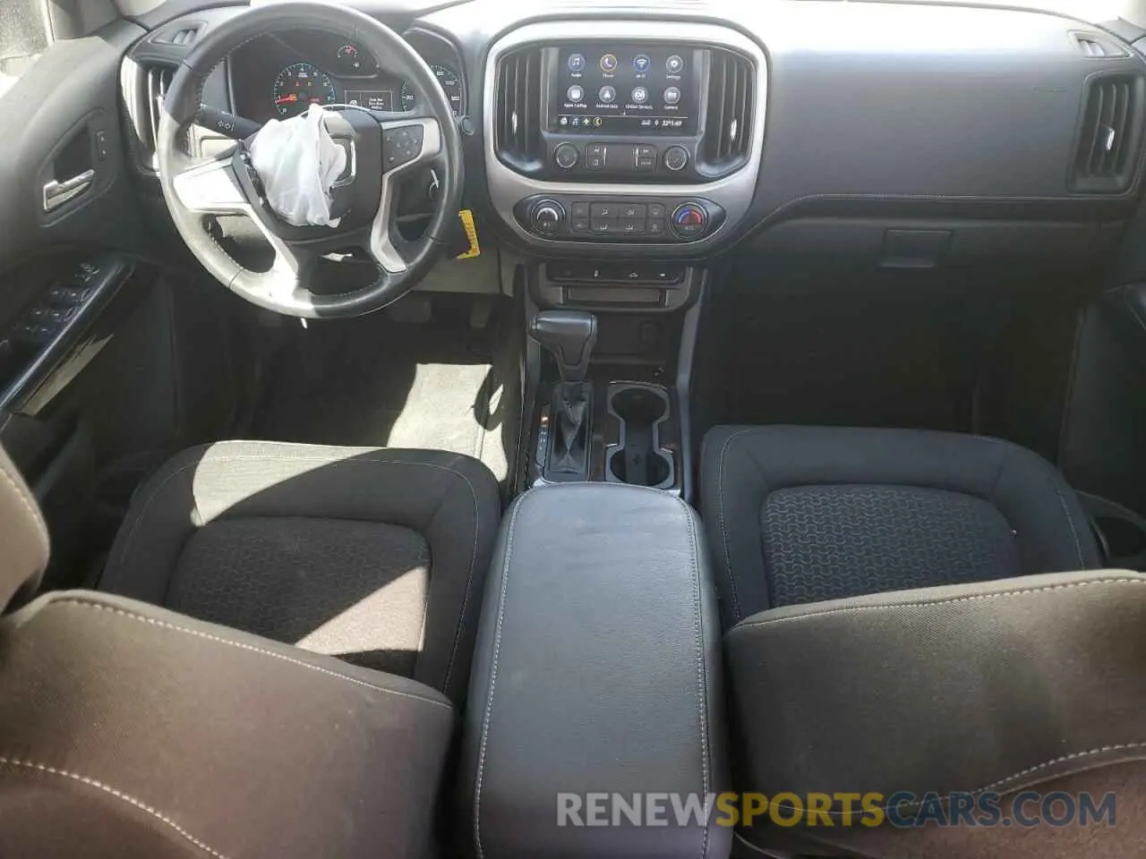 8 fotografías del automóvil dañado 1GTG5CENXM1293587 GMC CANYON 2021