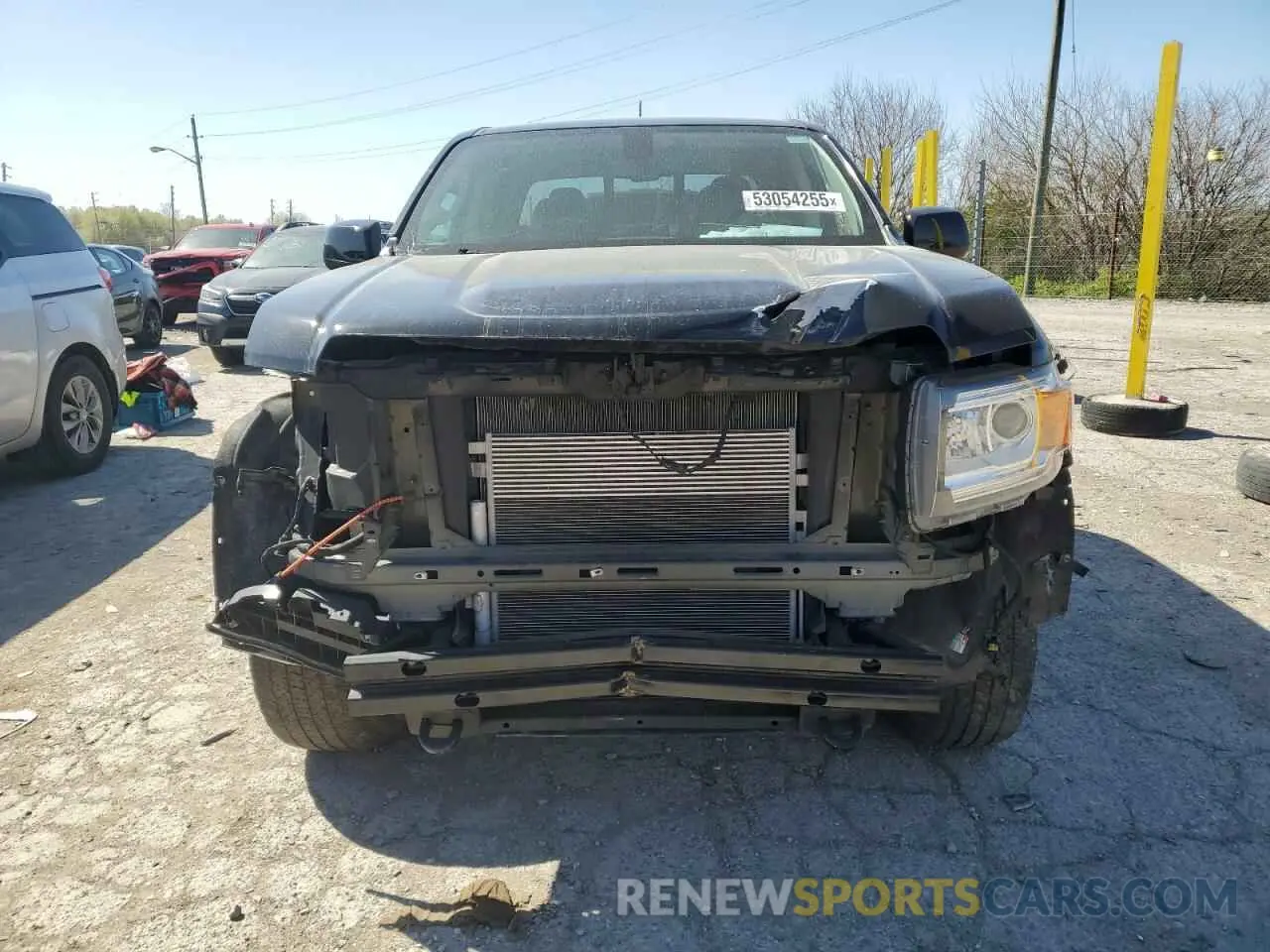 5 fotografías del automóvil dañado 1GTG6CEN1M1264105 GMC CANYON 2021