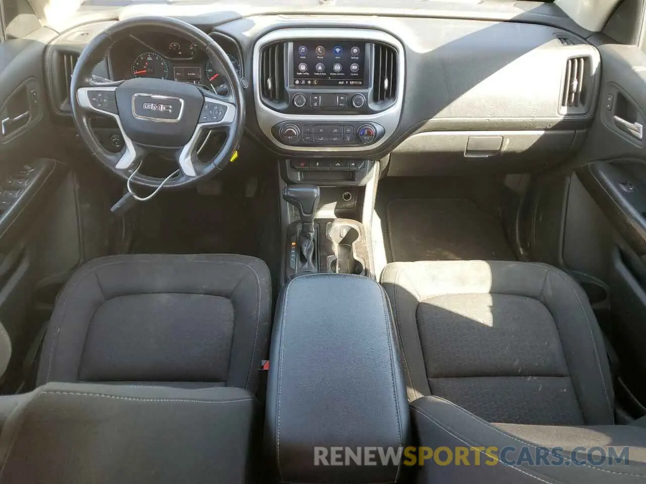 8 fotografías del automóvil dañado 1GTG6CEN1M1264105 GMC CANYON 2021