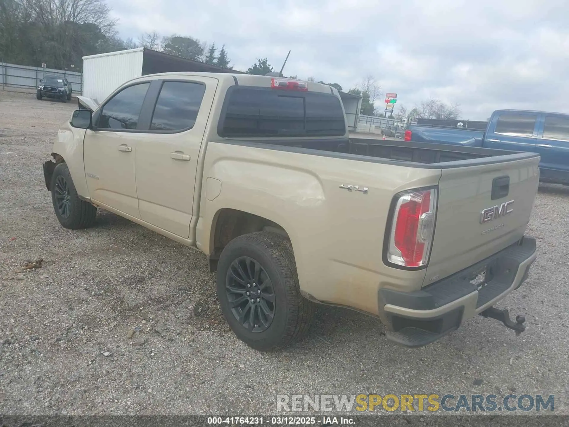 3 fotografías del automóvil dañado 1GTG6CEN4M1279682 GMC CANYON 2021