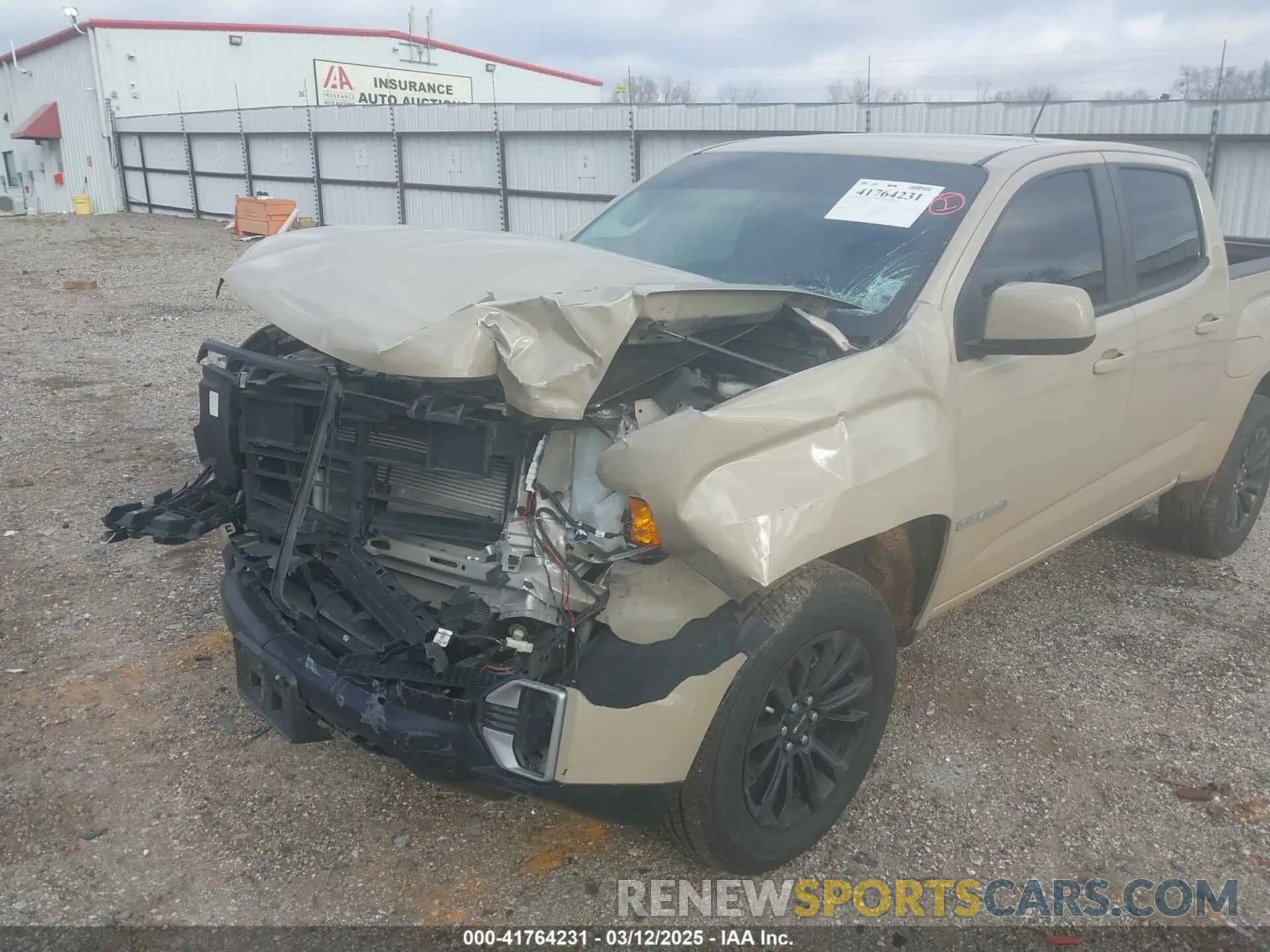 6 fotografías del automóvil dañado 1GTG6CEN4M1279682 GMC CANYON 2021