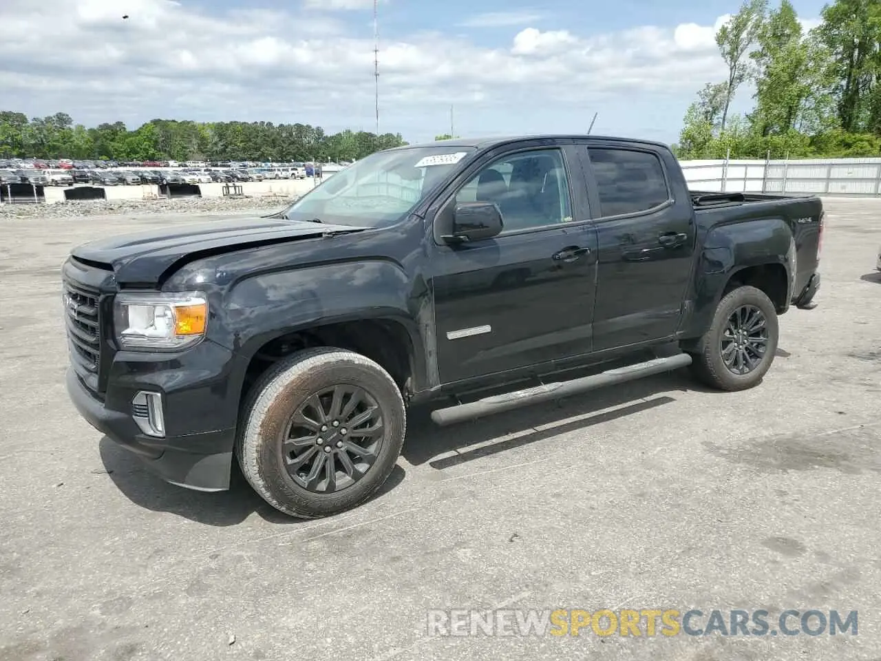 1 fotografías del automóvil dañado 1GTG6CEN9M1203780 GMC CANYON 2021