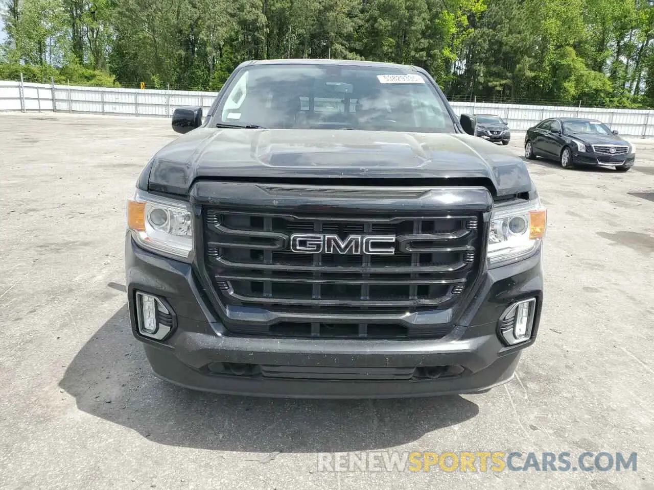 5 fotografías del automóvil dañado 1GTG6CEN9M1203780 GMC CANYON 2021