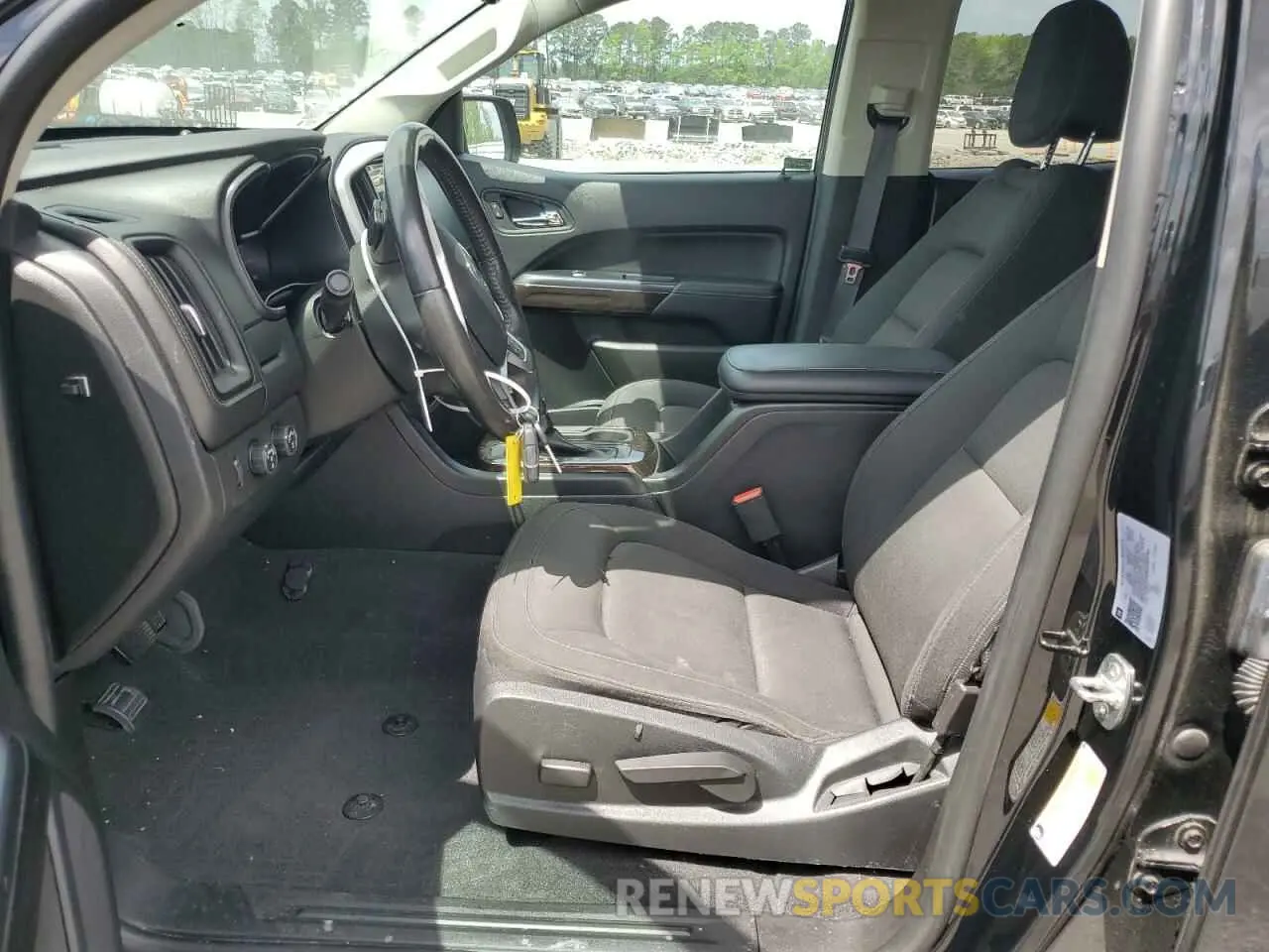 7 fotografías del automóvil dañado 1GTG6CEN9M1203780 GMC CANYON 2021