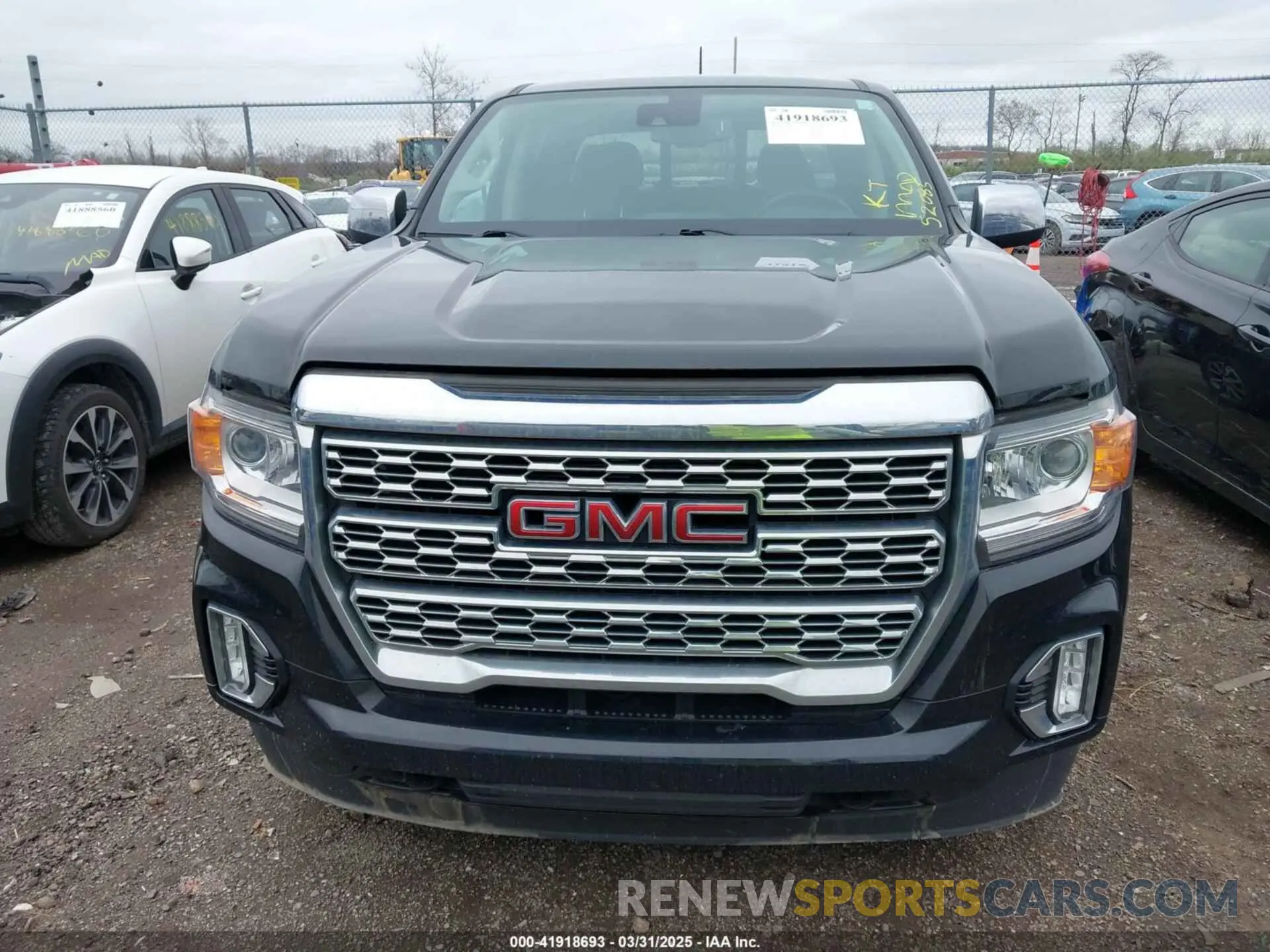 12 fotografías del automóvil dañado 1GTG6EEN6M1260580 GMC CANYON 2021