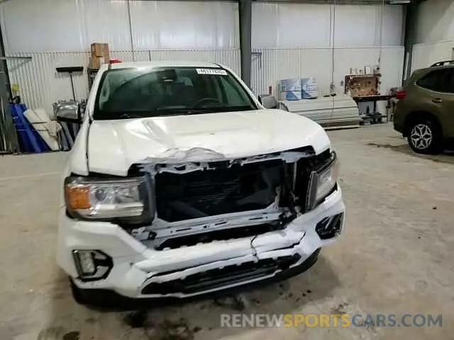 11 fotografías del automóvil dañado 1GTG6EEN8M1280992 GMC CANYON 2021