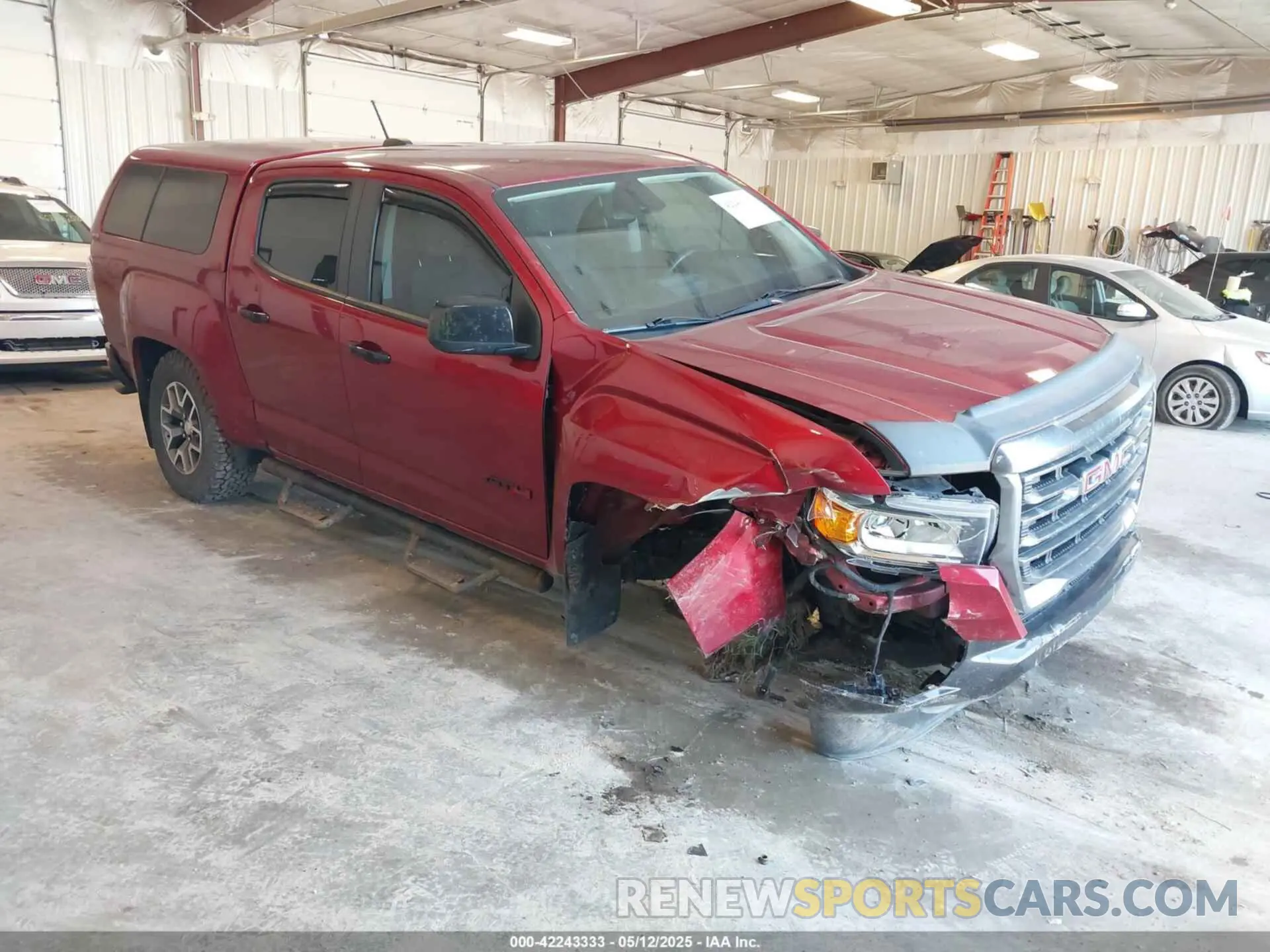 1 fotografías del automóvil dañado 1GTG6FEN7M1160316 GMC CANYON 2021