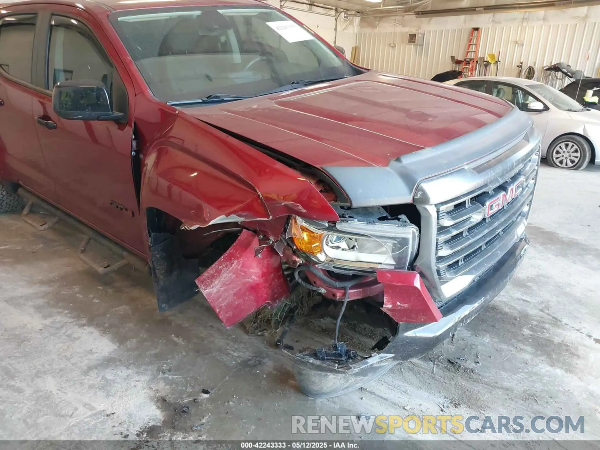 6 fotografías del automóvil dañado 1GTG6FEN7M1160316 GMC CANYON 2021