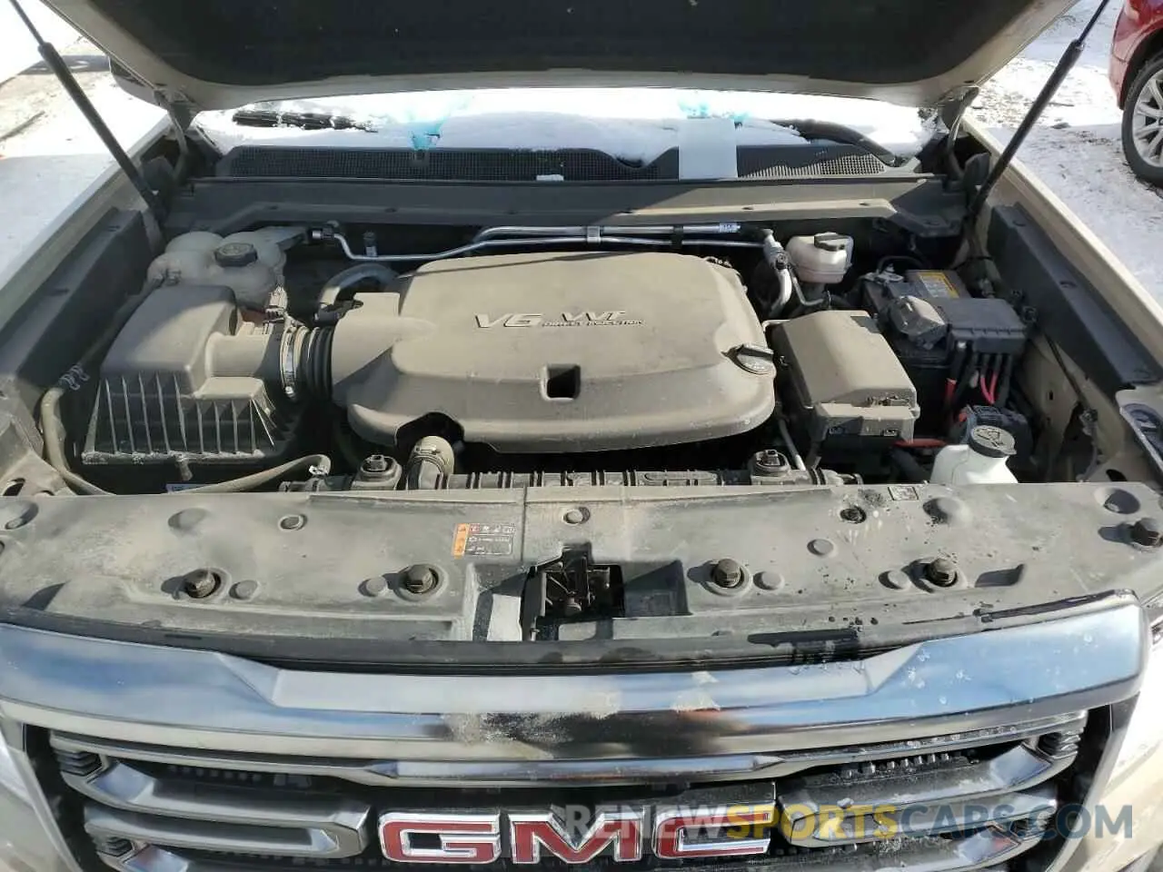 11 fotografías del automóvil dañado 1GTG6FEN8M1157828 GMC CANYON 2021