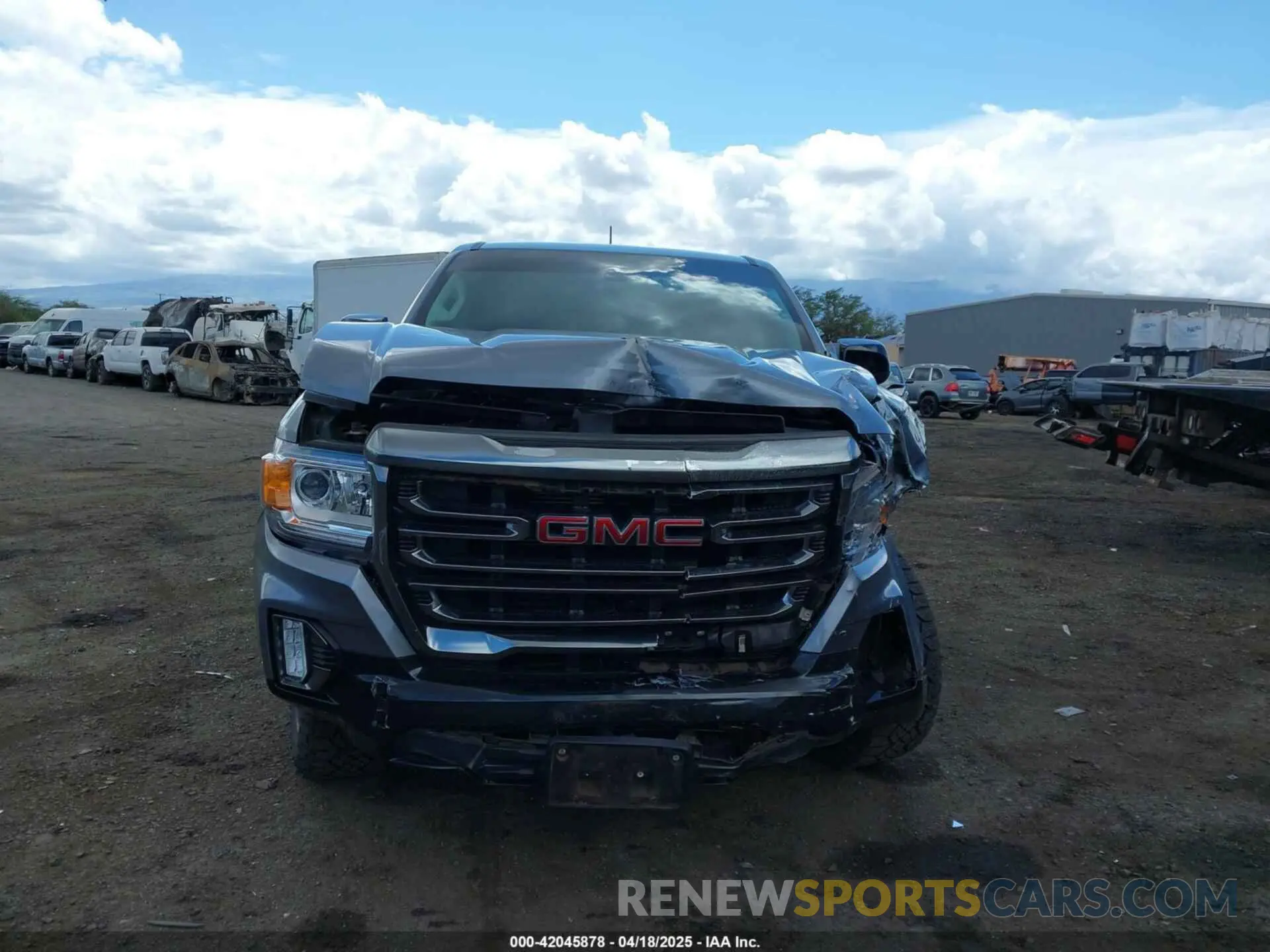 12 fotografías del automóvil dañado 1GTG6FEN8M1275345 GMC CANYON 2021