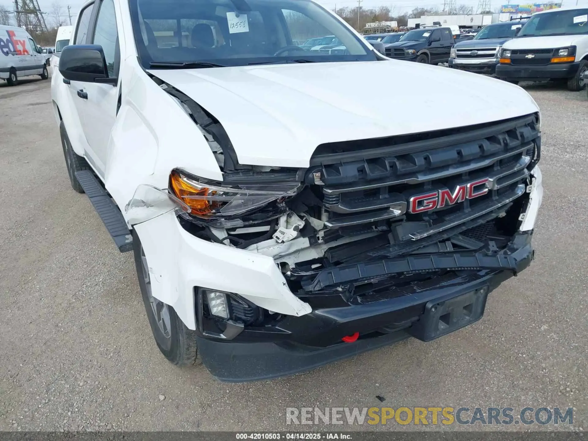 6 fotografías del automóvil dañado 1GTG6FEN9M1226610 GMC CANYON 2021