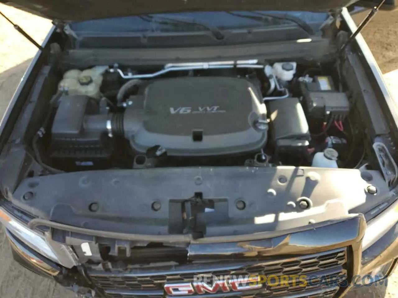 12 fotografías del automóvil dañado 1GTG6FEN9M1254293 GMC CANYON 2021