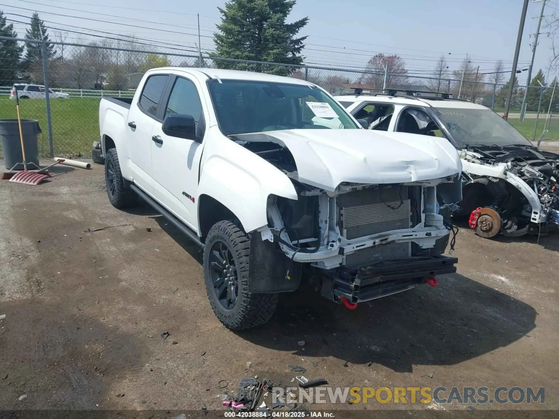 1 fotografías del automóvil dañado 1GTG6FENXM1291689 GMC CANYON 2021