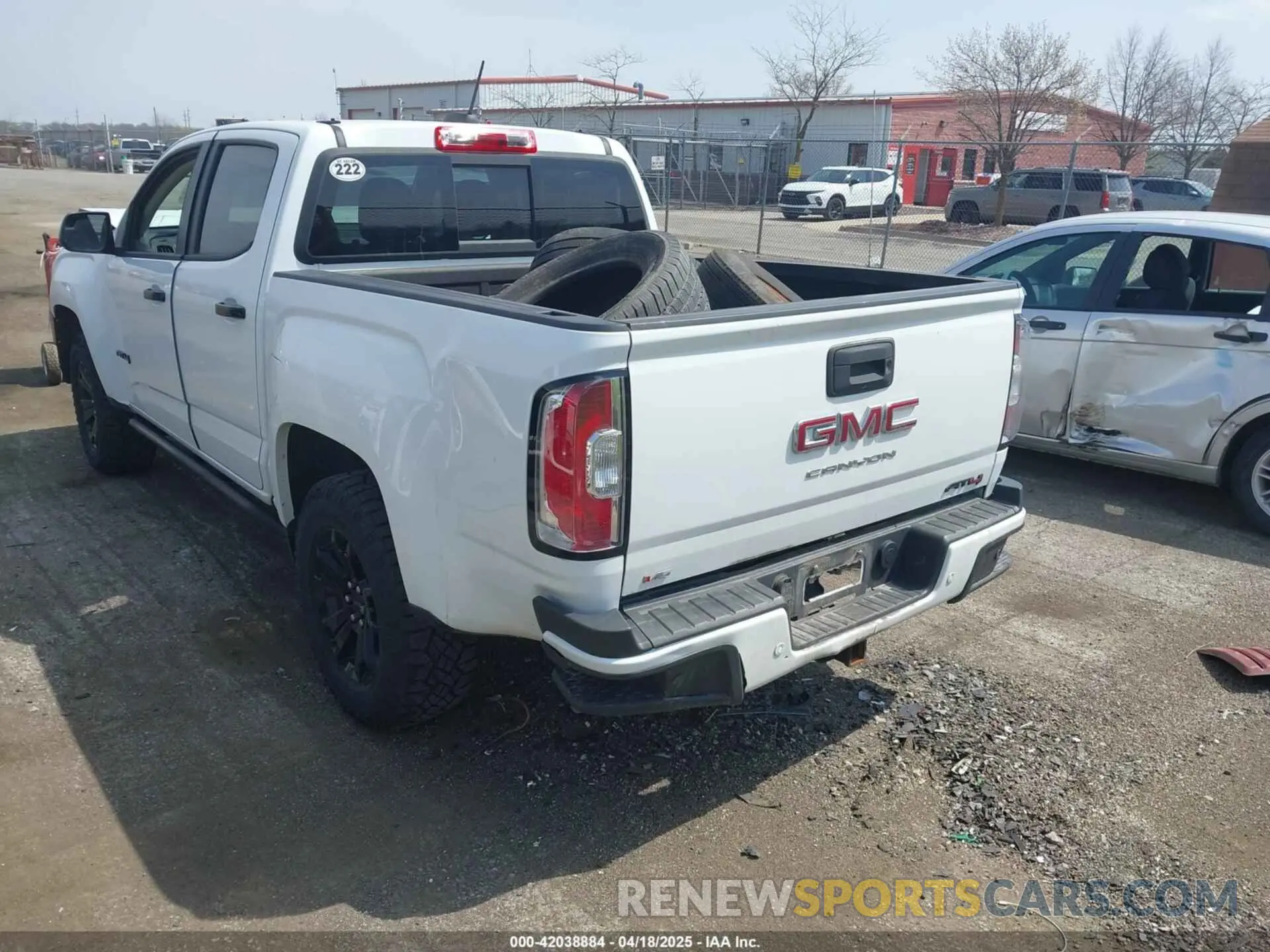 3 fotografías del automóvil dañado 1GTG6FENXM1291689 GMC CANYON 2021