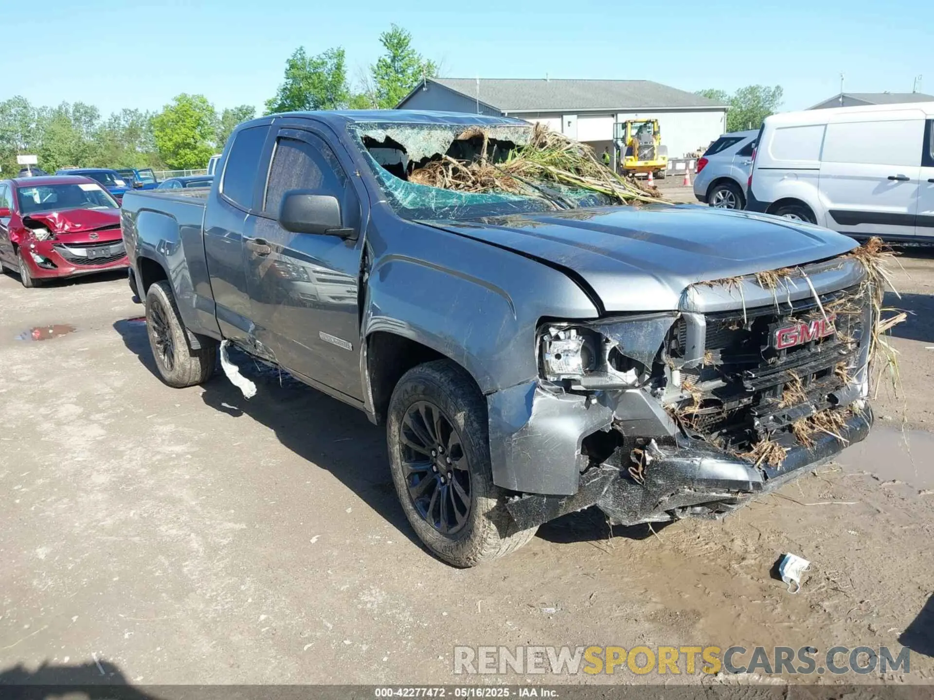 1 fotografías del automóvil dañado 1GTH6BEN2M1216465 GMC CANYON 2021
