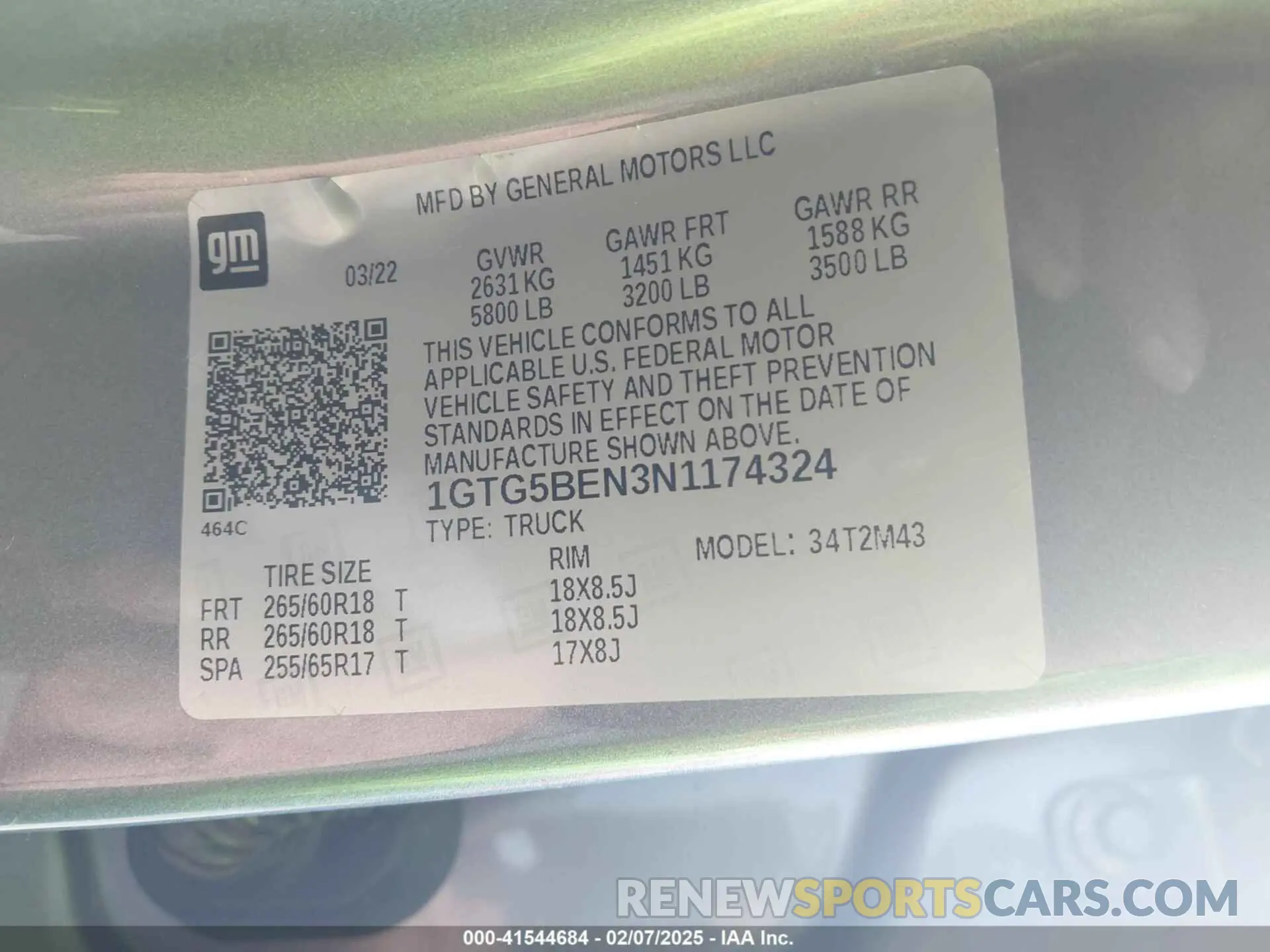 9 fotografías del automóvil dañado 1GTG5BEN3N1174324 GMC CANYON 2022