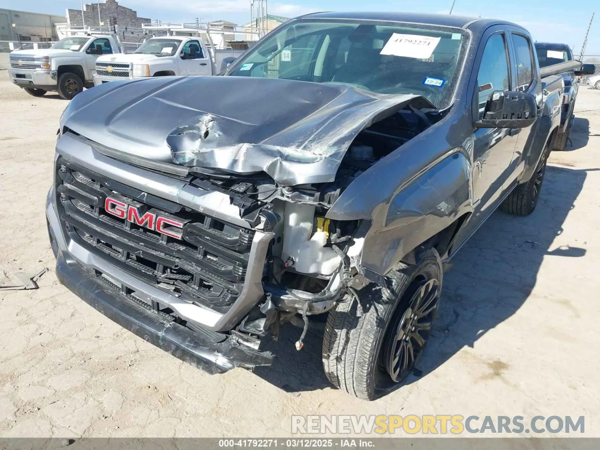 6 fotografías del automóvil dañado 1GTG5BEN5N1291869 GMC CANYON 2022