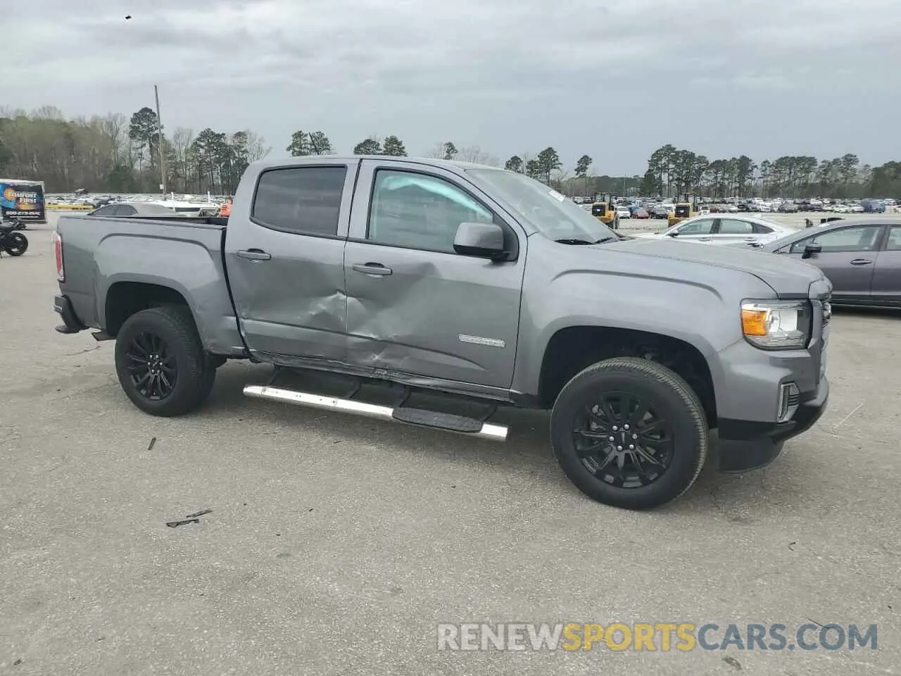 4 fotografías del automóvil dañado 1GTG5CEN0N1312343 GMC CANYON 2022