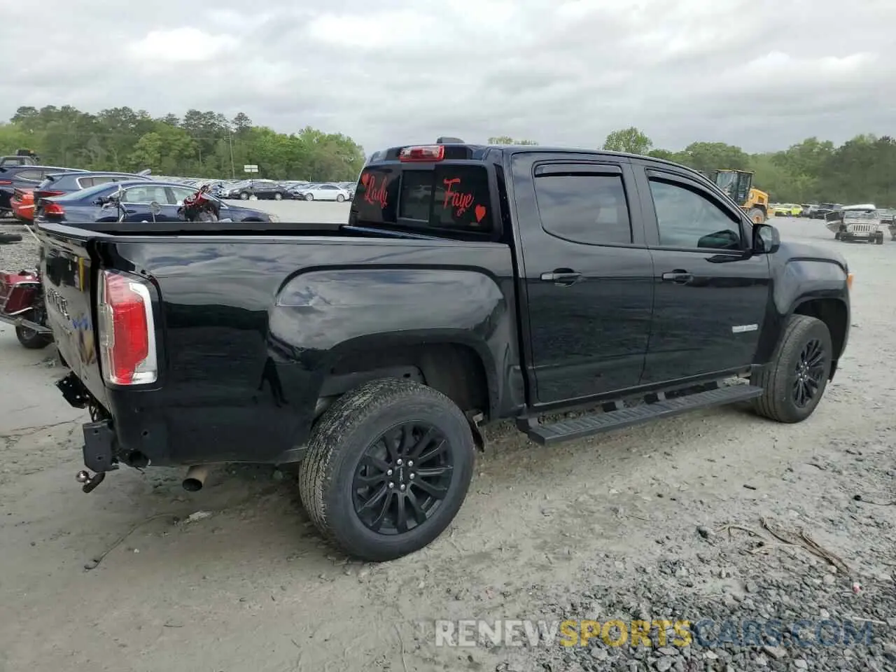 3 fotografías del automóvil dañado 1GTG5CEN1N1257580 GMC CANYON 2022