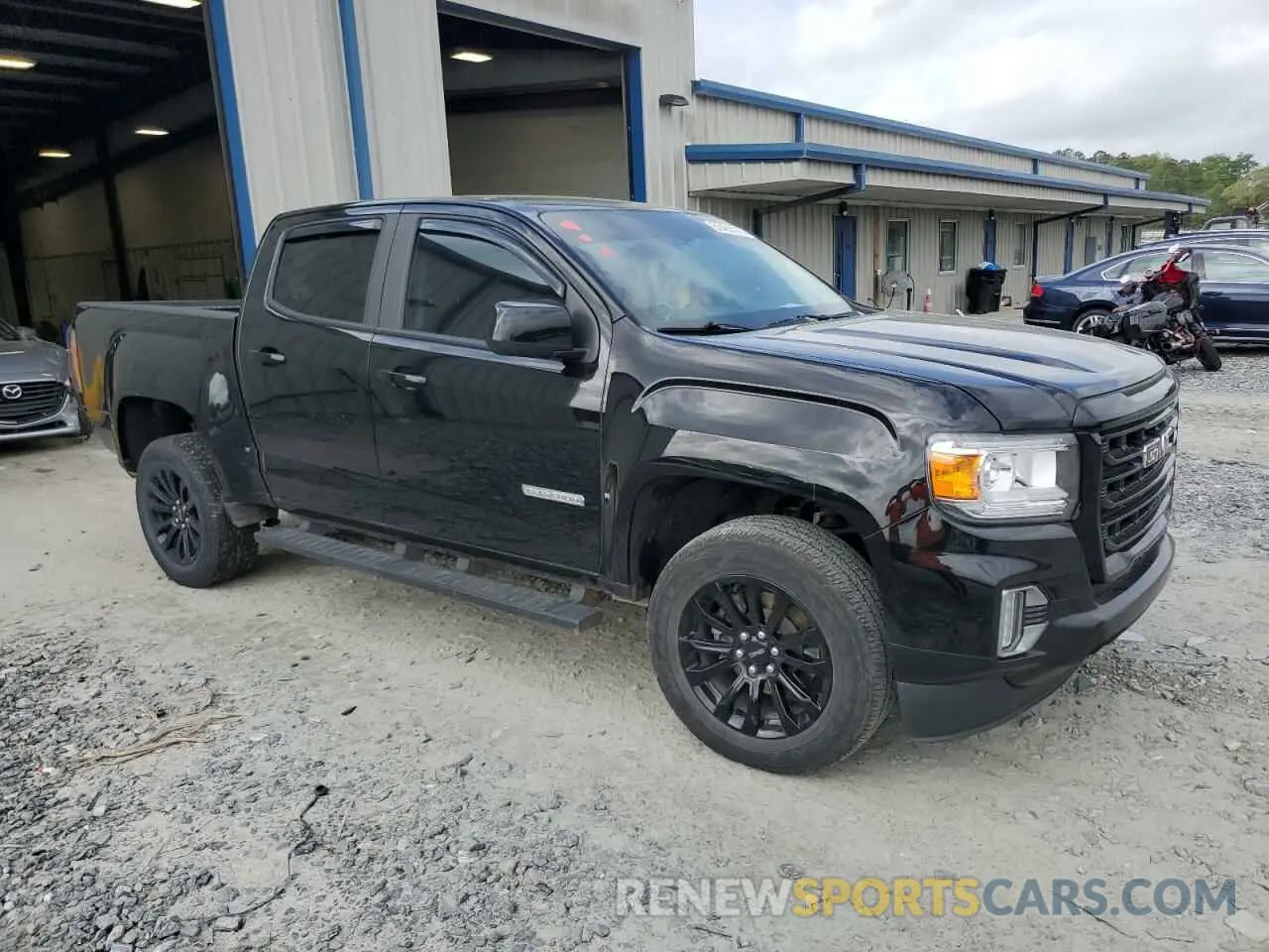 4 fotografías del automóvil dañado 1GTG5CEN1N1257580 GMC CANYON 2022