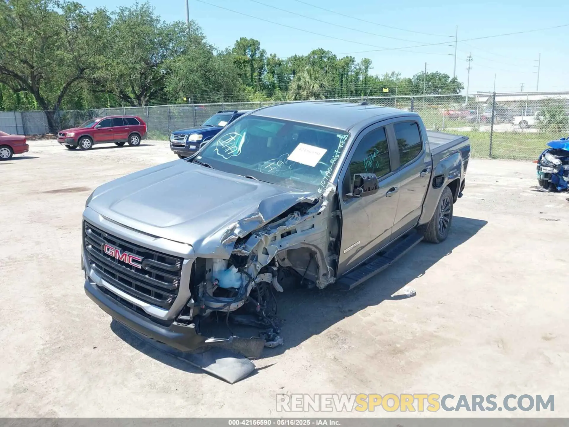 6 fotografías del automóvil dañado 1GTG5CEN6N1107190 GMC CANYON 2022