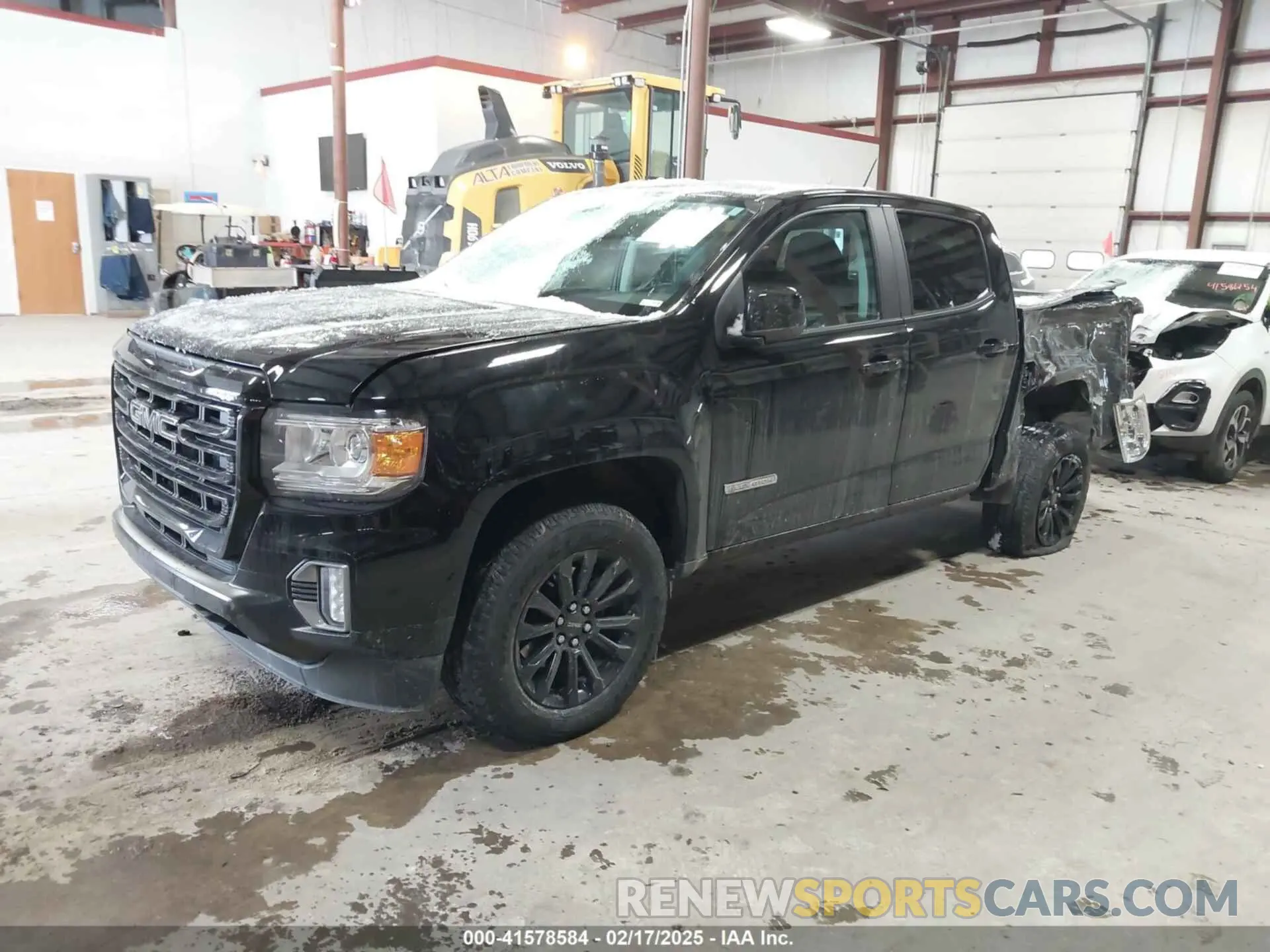 2 fotografías del automóvil dañado 1GTG6CEN6N1249763 GMC CANYON 2022