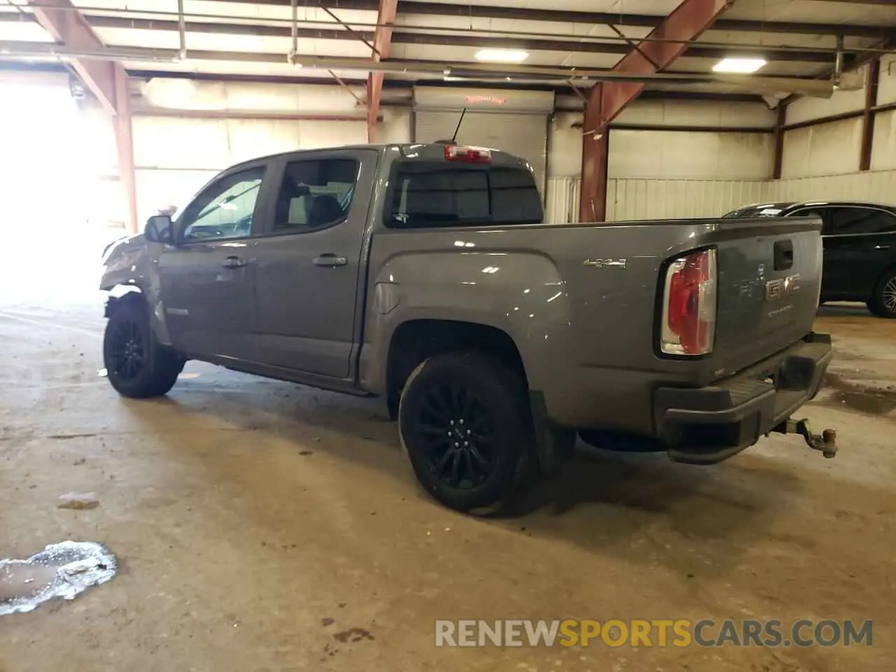2 fotografías del automóvil dañado 1GTG6CEN8N1225500 GMC CANYON 2022