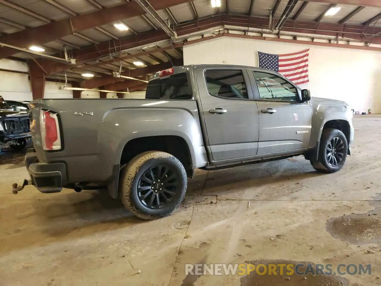 3 fotografías del automóvil dañado 1GTG6CEN8N1225500 GMC CANYON 2022