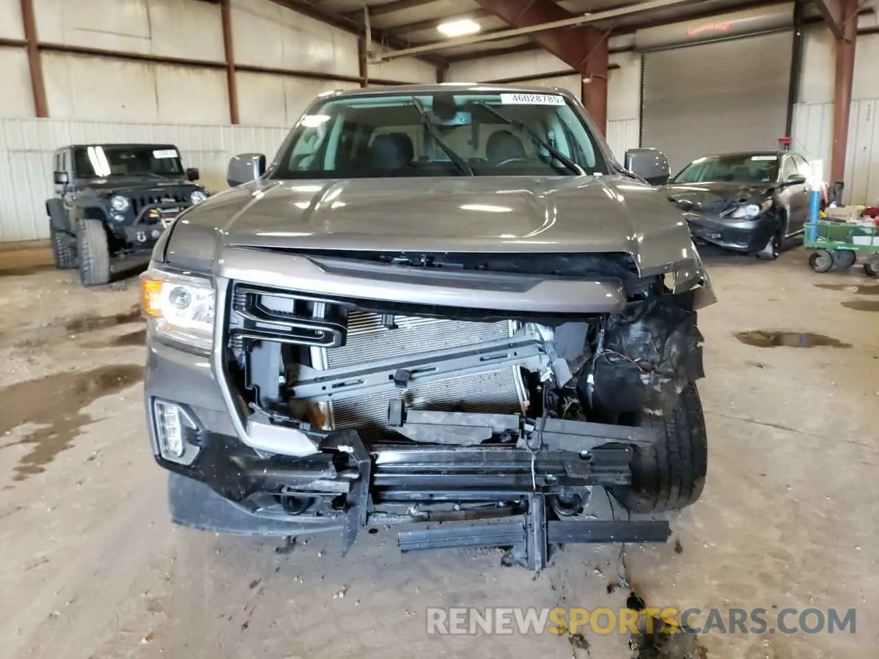 5 fotografías del automóvil dañado 1GTG6CEN8N1225500 GMC CANYON 2022