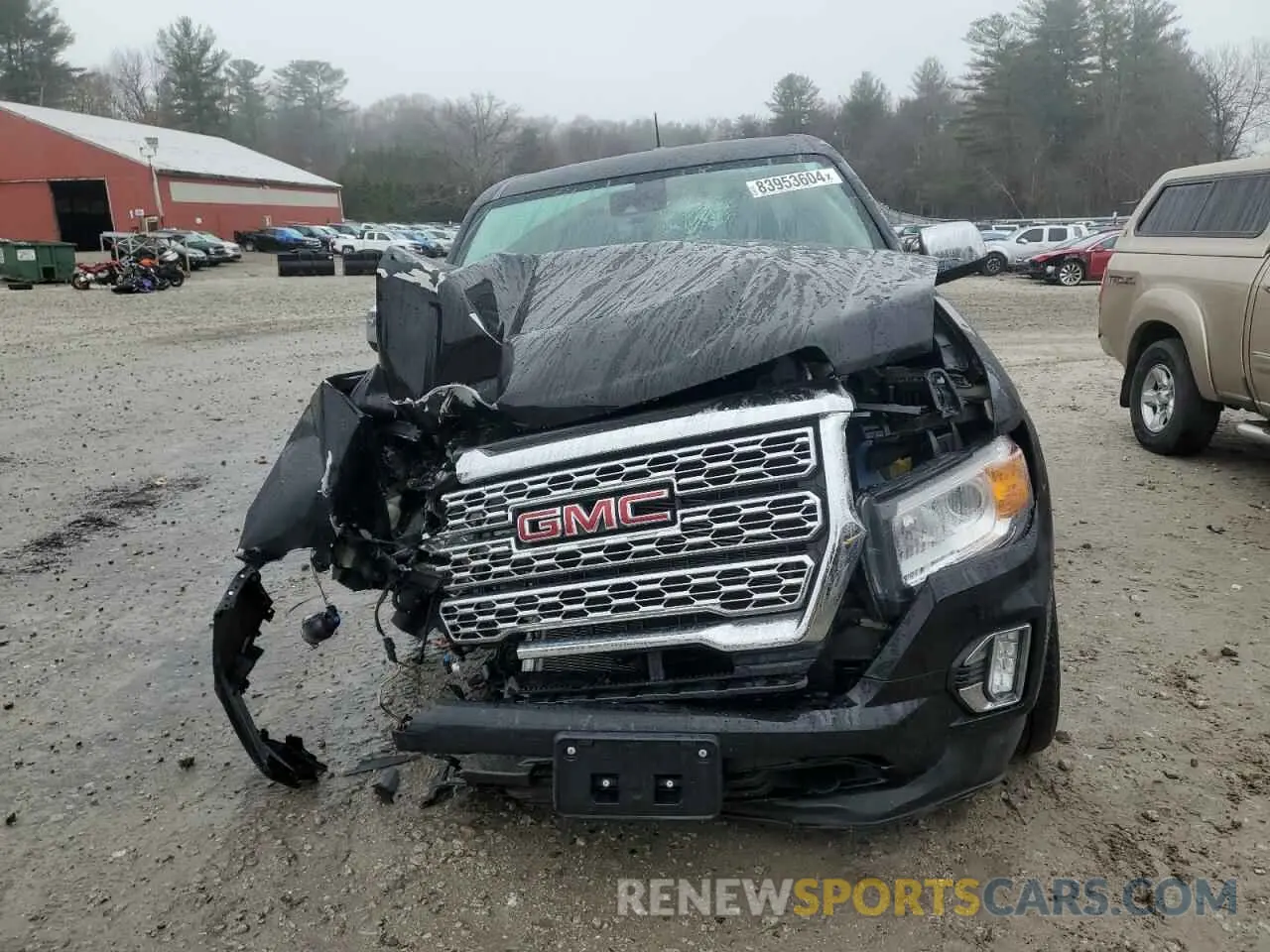 5 fotografías del automóvil dañado 1GTG6EEN8N1124601 GMC CANYON 2022