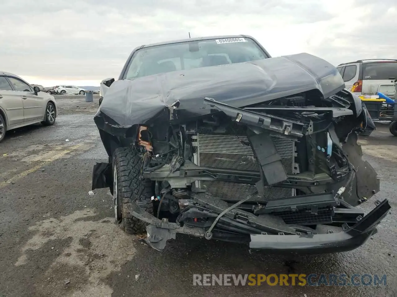5 fotografías del automóvil dañado 1GTG6FEN7N1293630 GMC CANYON 2022
