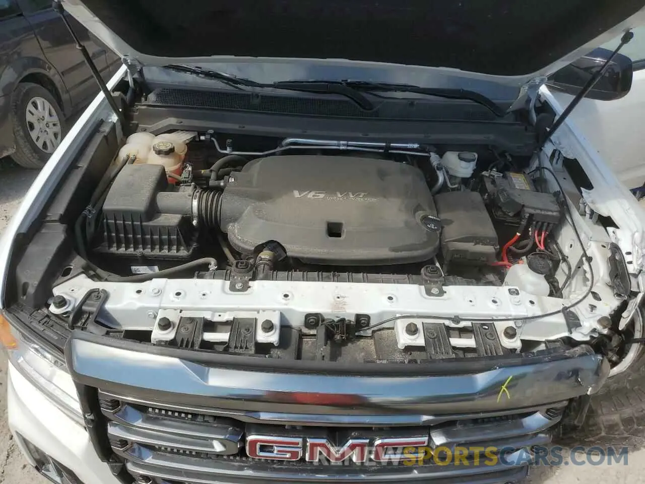 11 fotografías del automóvil dañado 1GTG6FENXN1155791 GMC CANYON 2022