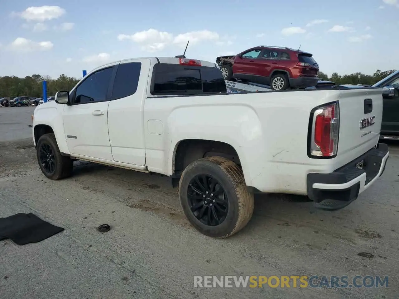2 fotografías del automóvil dañado 1GTH5CEA1N1323711 GMC CANYON 2022