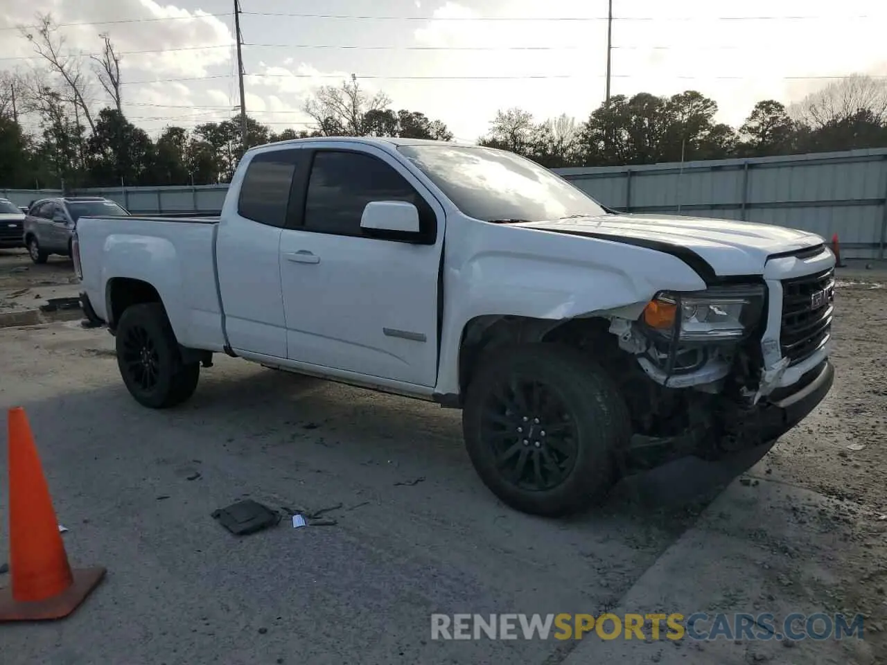 4 fotografías del automóvil dañado 1GTH5CEA1N1323711 GMC CANYON 2022