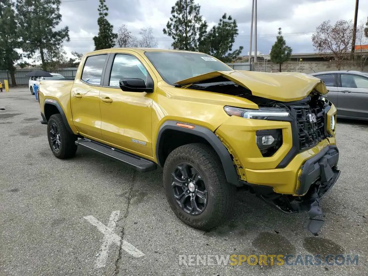 4 fotografías del automóvil dañado 1GTP5BEK9P1122916 GMC CANYON 2023