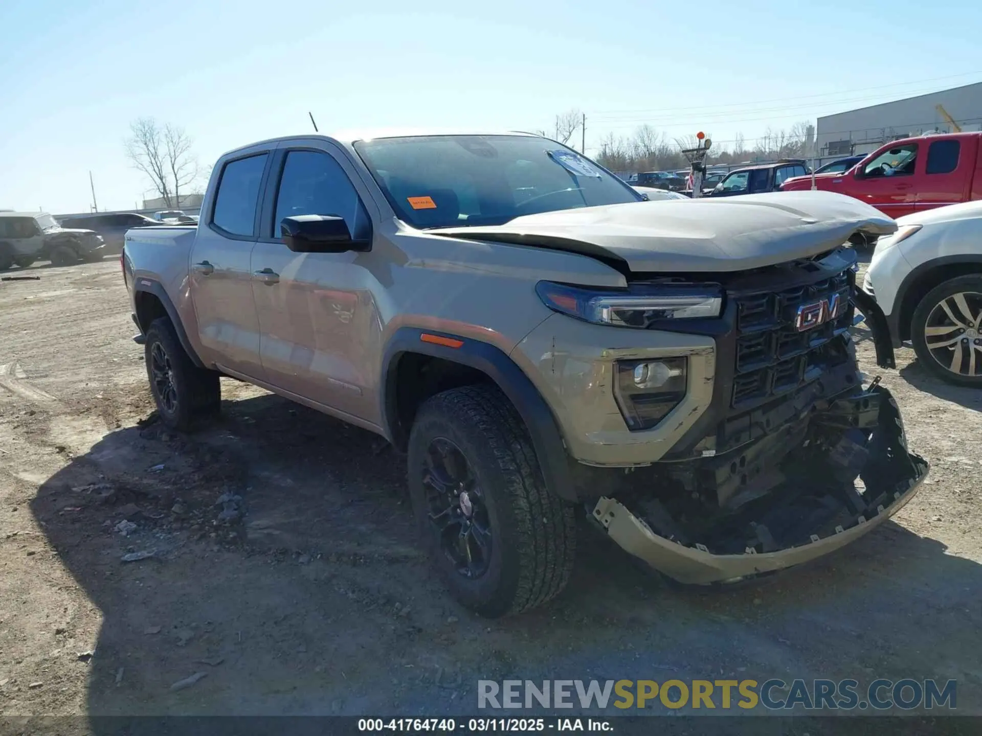 1 fotografías del automóvil dañado 1GTP6BEK5P1263088 GMC CANYON 2023