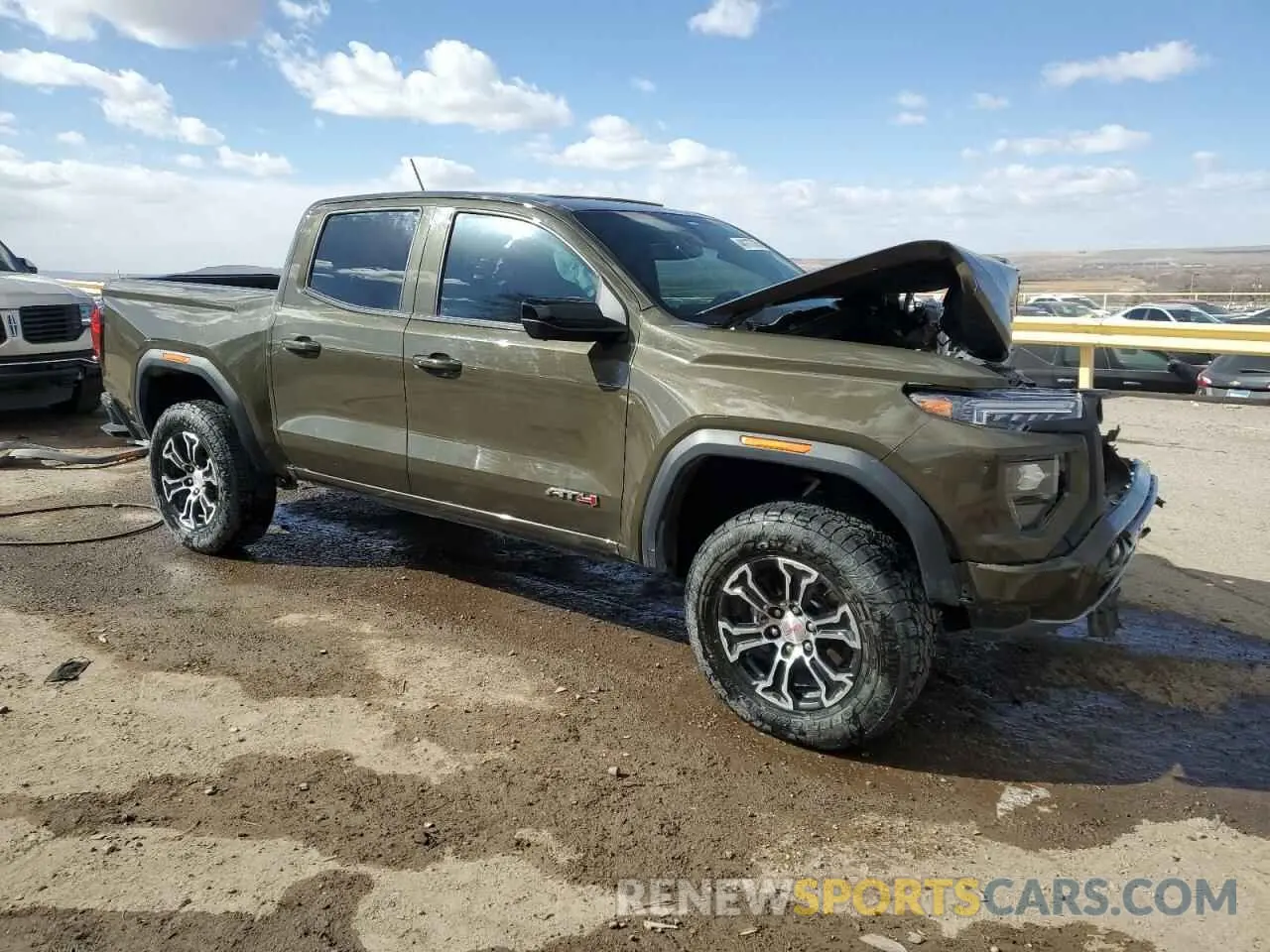 4 fotografías del automóvil dañado 1GTP6DEK2P1183081 GMC CANYON 2023