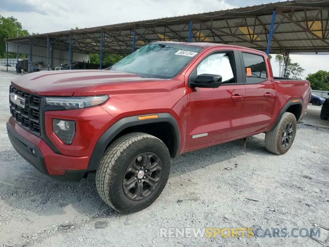 1 fotografías del automóvil dañado 1GTP5BEK0R1114660 GMC CANYON 2024