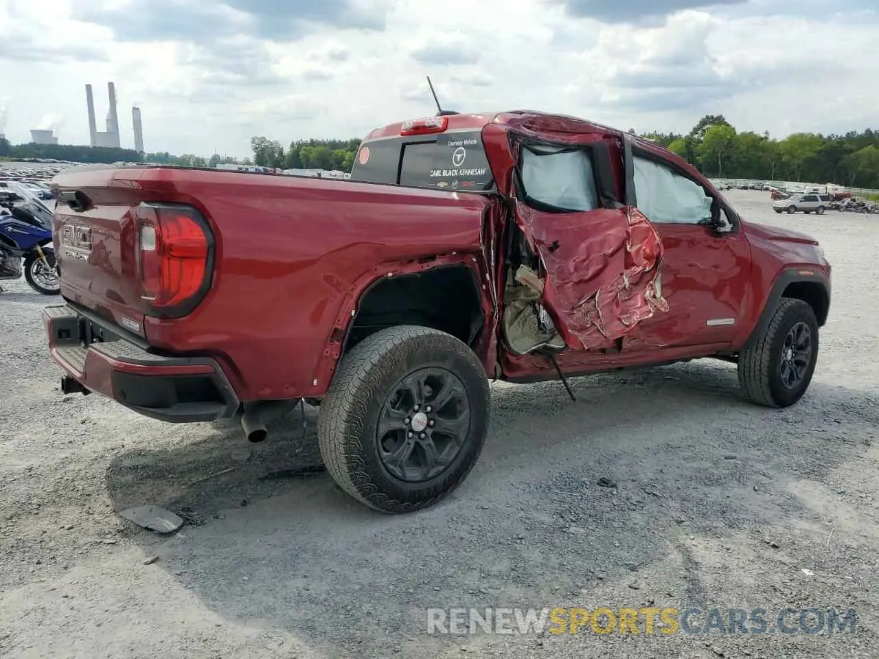 3 fotografías del automóvil dañado 1GTP5BEK0R1114660 GMC CANYON 2024