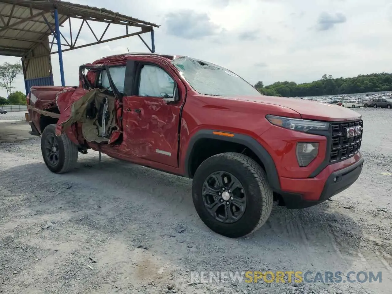 4 fotografías del automóvil dañado 1GTP5BEK0R1114660 GMC CANYON 2024