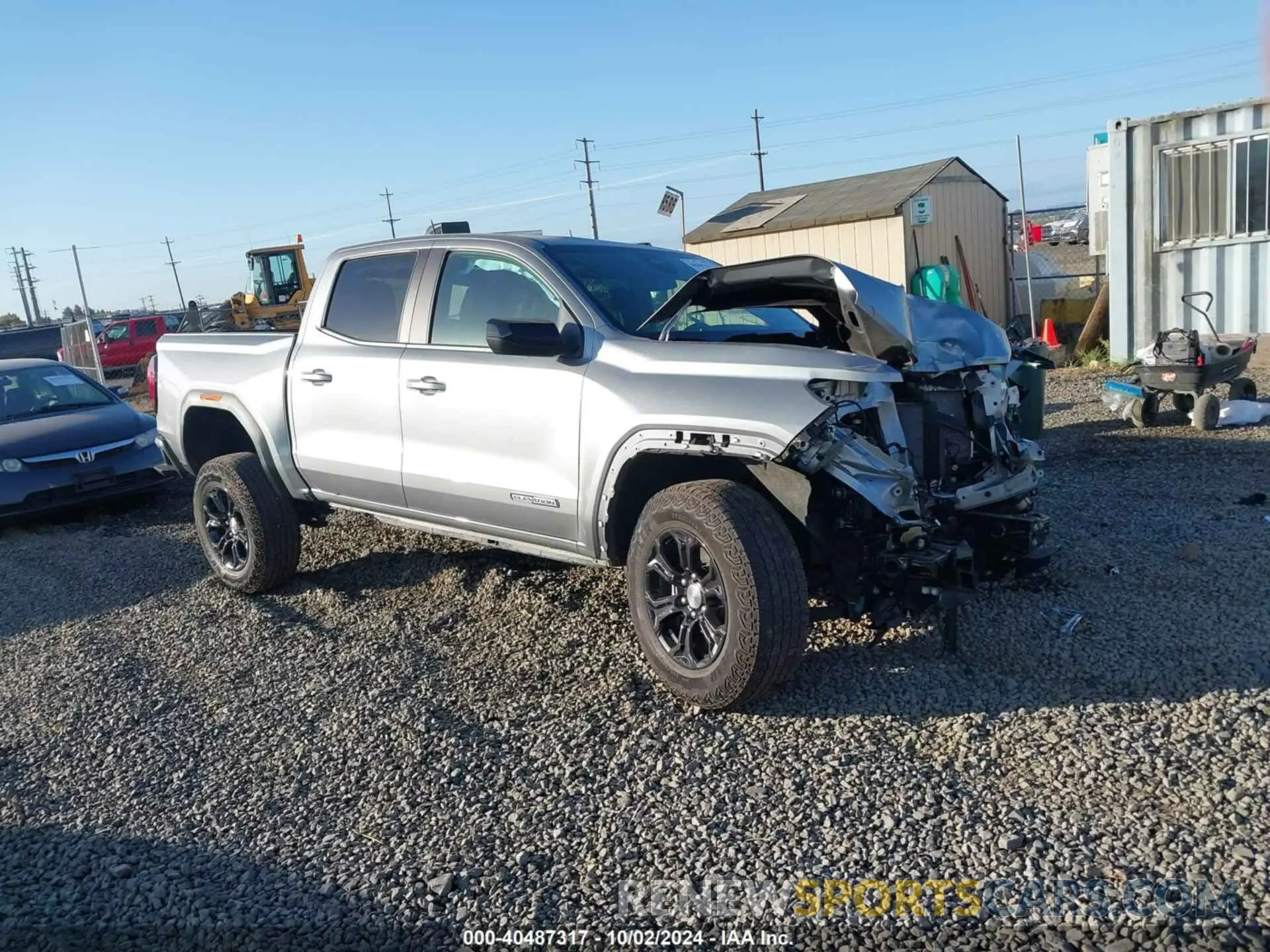 1 fotografías del automóvil dañado 1GTP5BEK0R1129742 GMC CANYON 2024