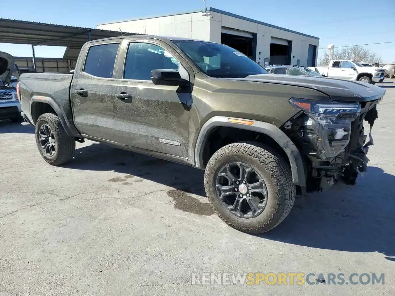 4 fotografías del automóvil dañado 1GTP5BEK0R1174177 GMC CANYON 2024